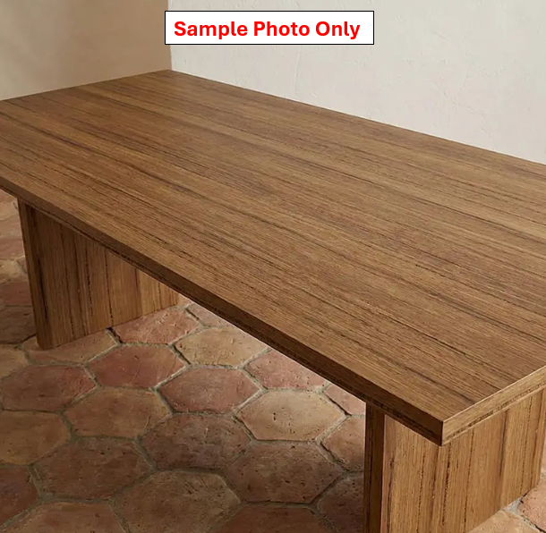 NZ CLZ20579 2 PCE MOSMAN DINING TABLE 240CM NATURAL CARTON 1&2