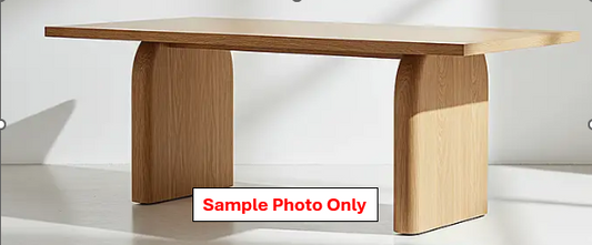 NZ CLZ20584 2 PCE PACIFICA DINING TABLE 220X100CM NATURAL