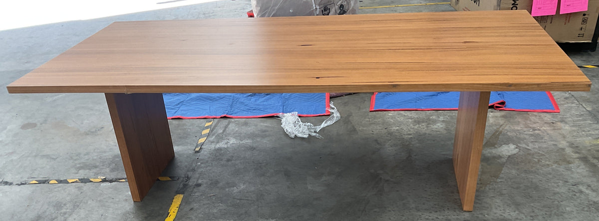 NZ CLZ20686 2 PCE MOSMAN DINING TABLE 240CM NATURAL CARTON 1 & 2