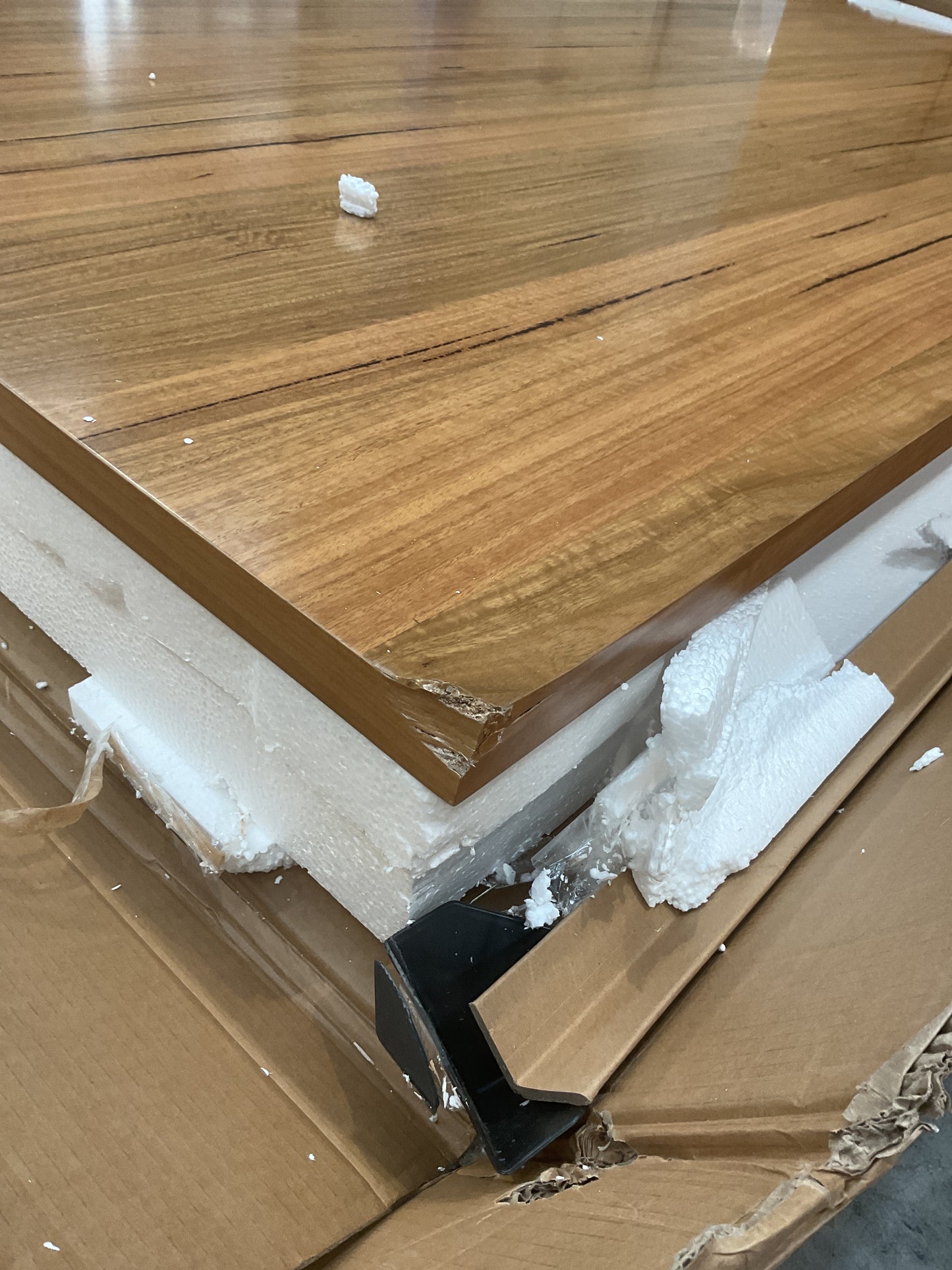 NZ CLZ20645 2 PCE MOSMAN DINING TABLE 240CM NATURAL