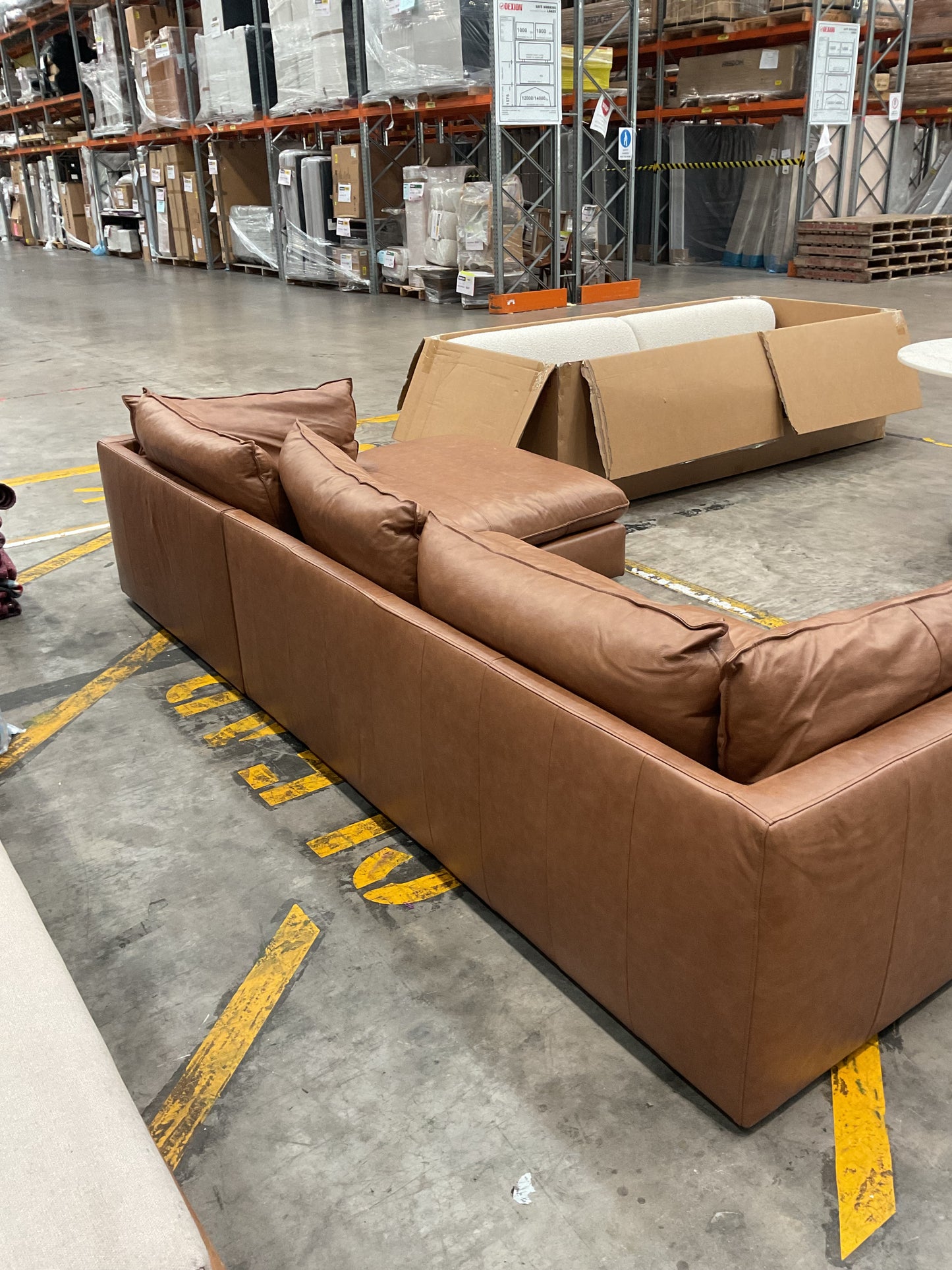 NZ CLZ20257 Sorrento Modular 3S Bendigo Tan