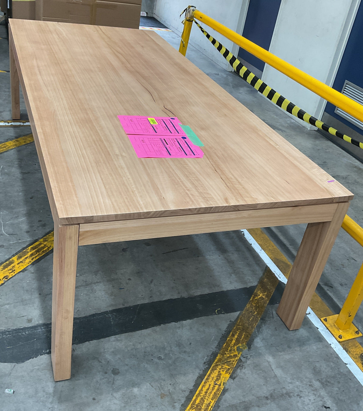 NZ CLZ20717 2 PCE HENSLEY DINING TABLE 260X115CM NATURAL