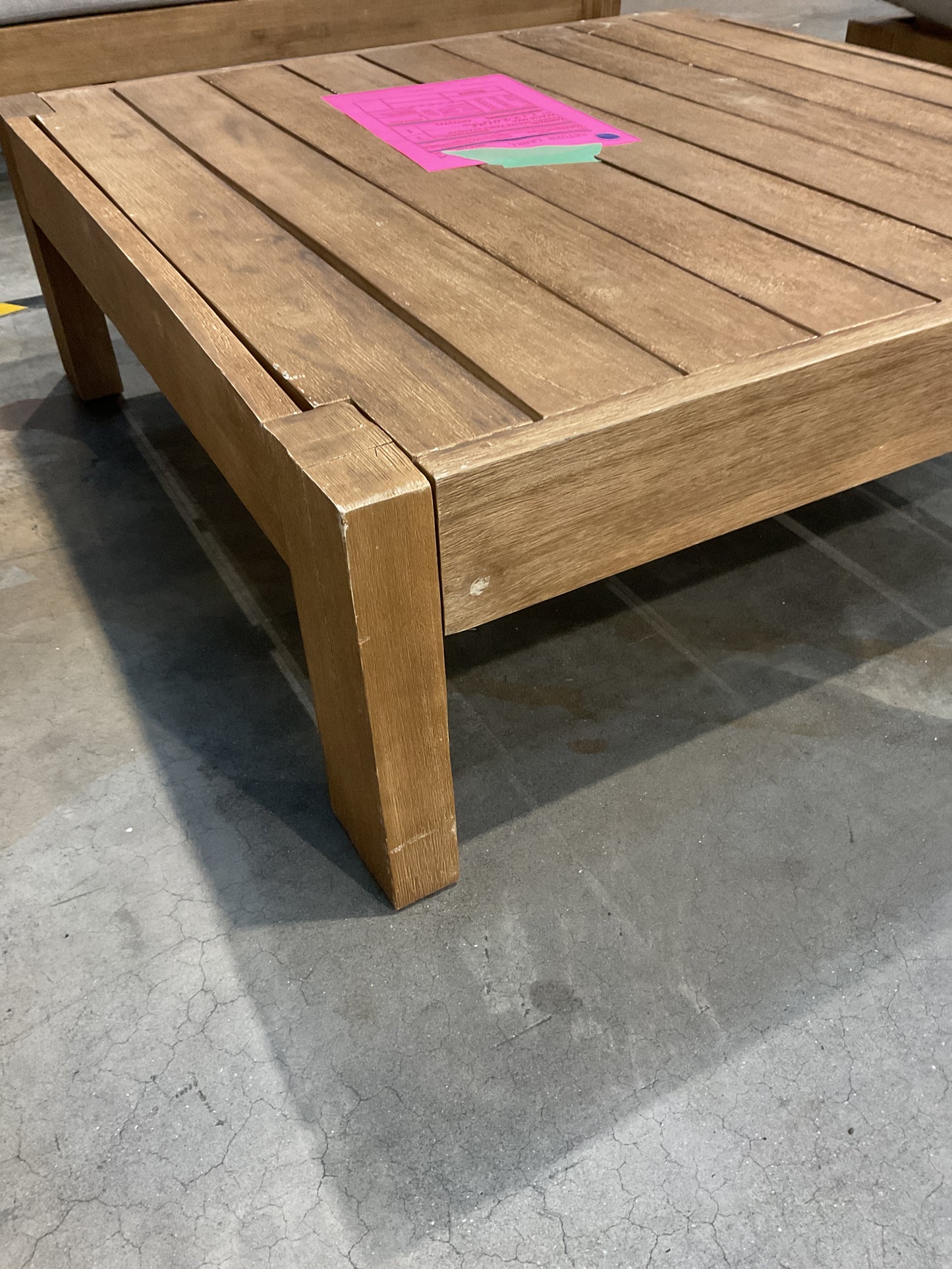 NZ CLZ20635 4 PCE CANNES SOFA 3S ACACIA NATURAL MKII