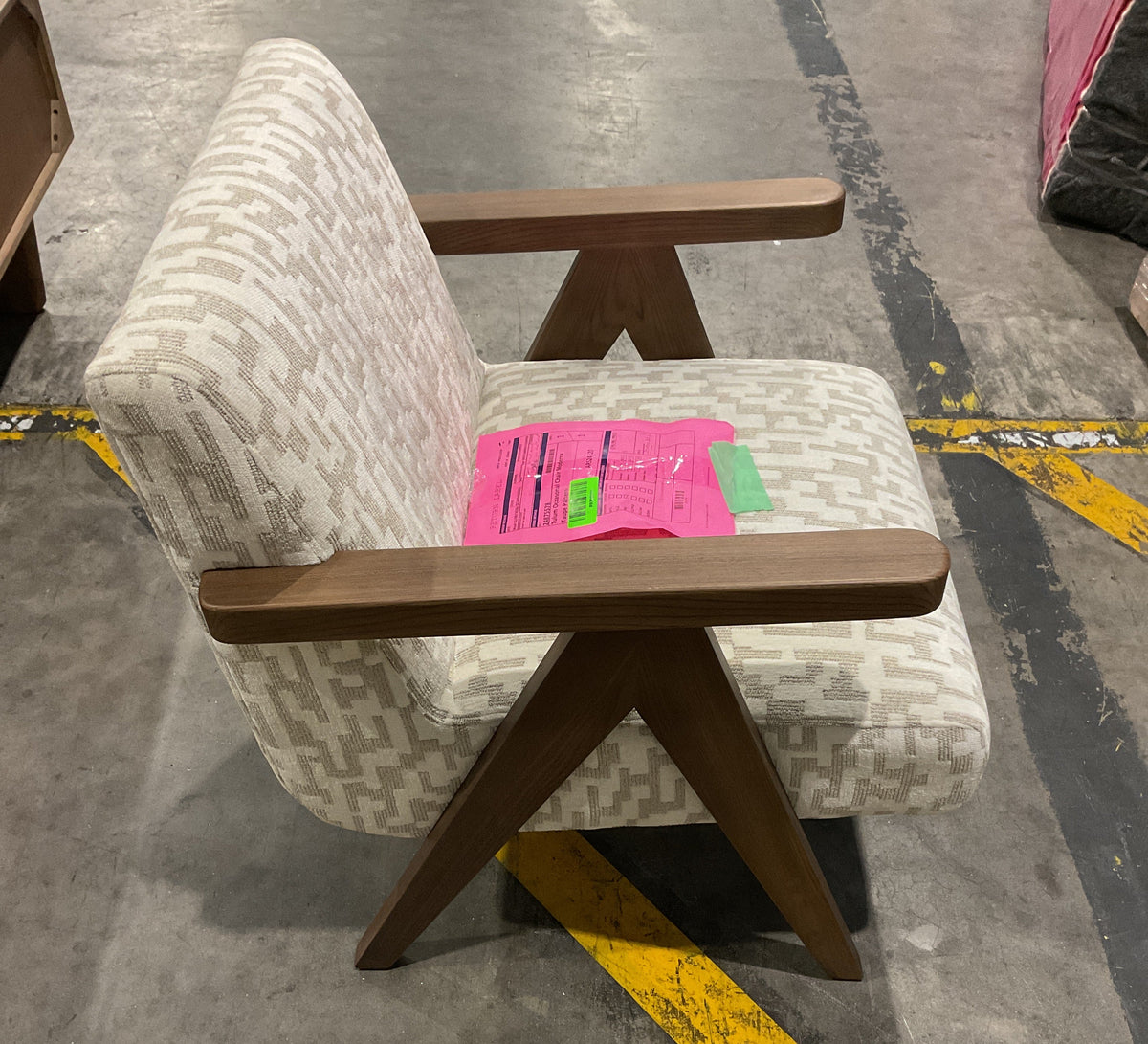 NZ PRZ20312 1 PCE TULUM OCCASIONAL CHAIR MODERNA TAUPE PA