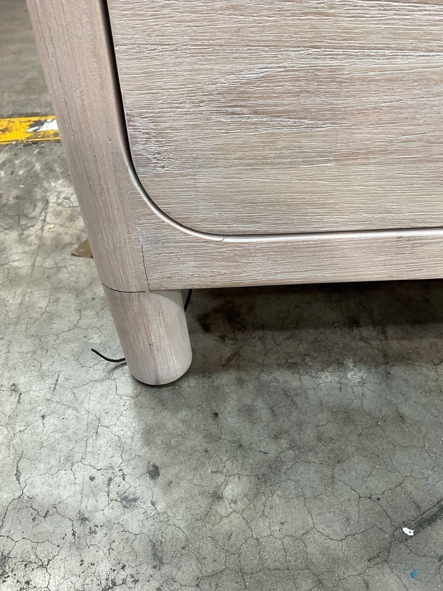 NZ CLZ20623 1 PCE NORTH HAVEN ENTERTAINMENT UNIT 240CM WHITE