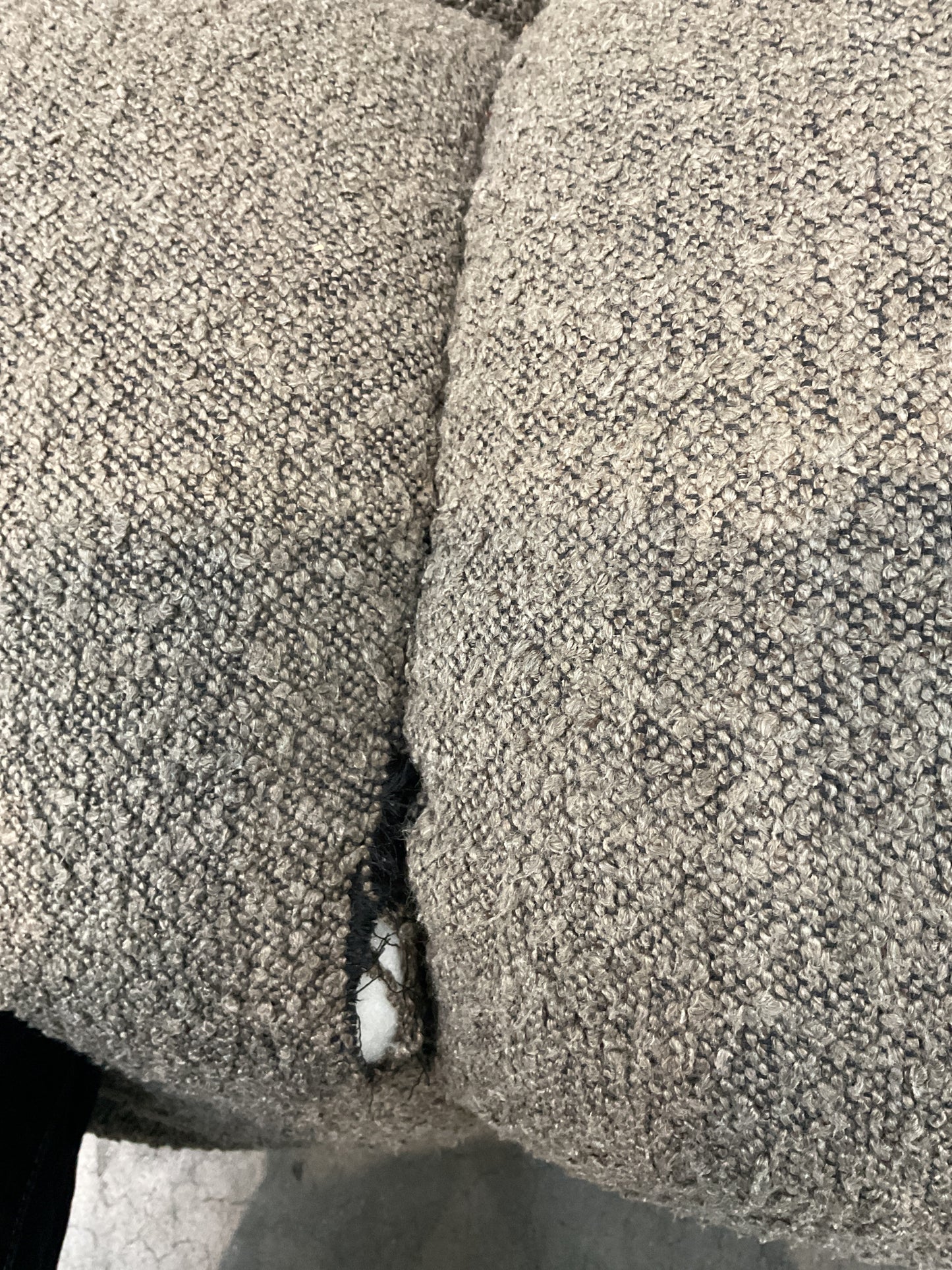 NZ CLZ20626 1 PCE AERO SOFA 3S JACQUARD BOUCLE COFFEE