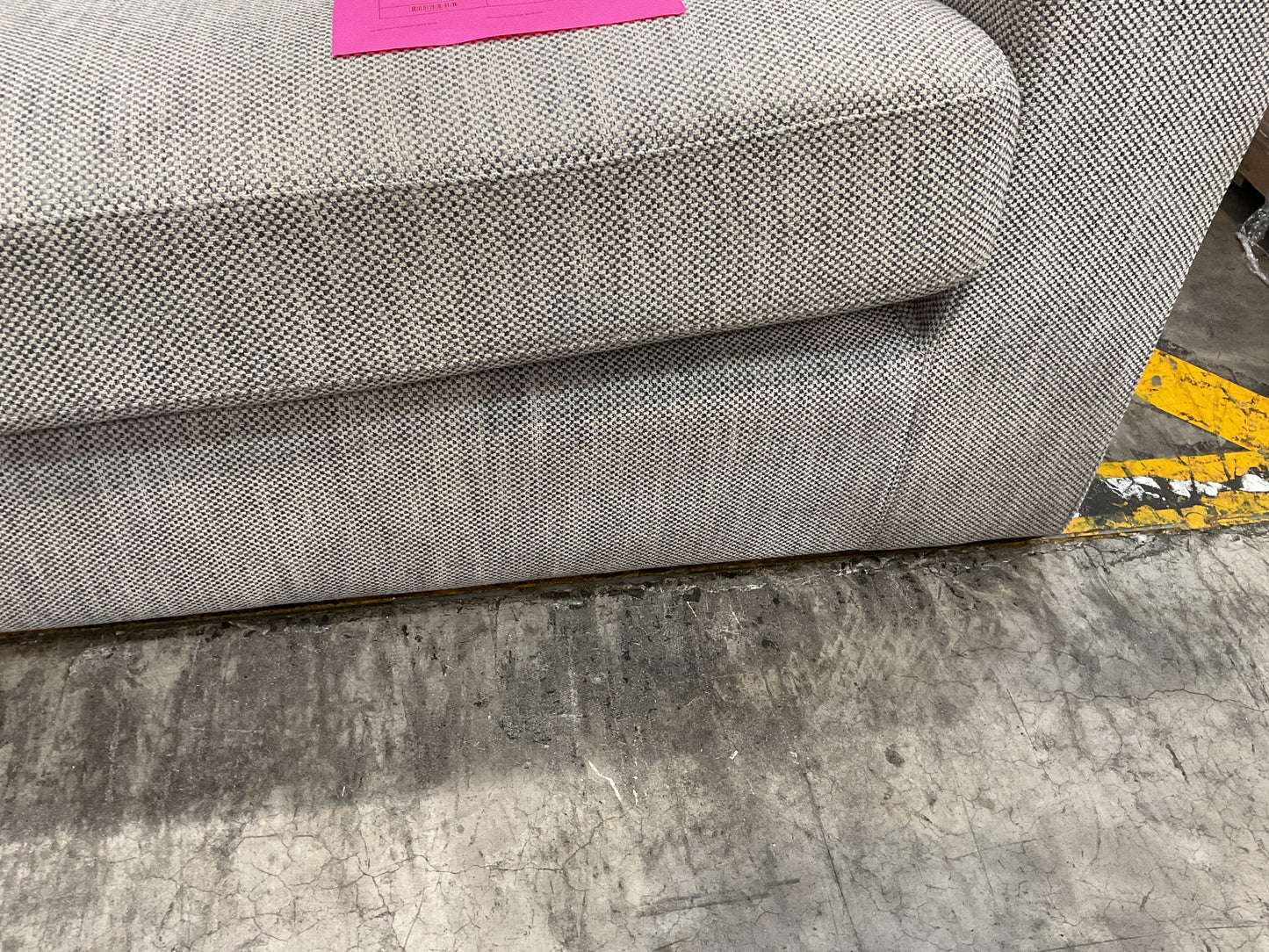 NZ CLZ20581 1 PCE ASPECT SOFA BED 2.5S FANCY SILVERSTREAK