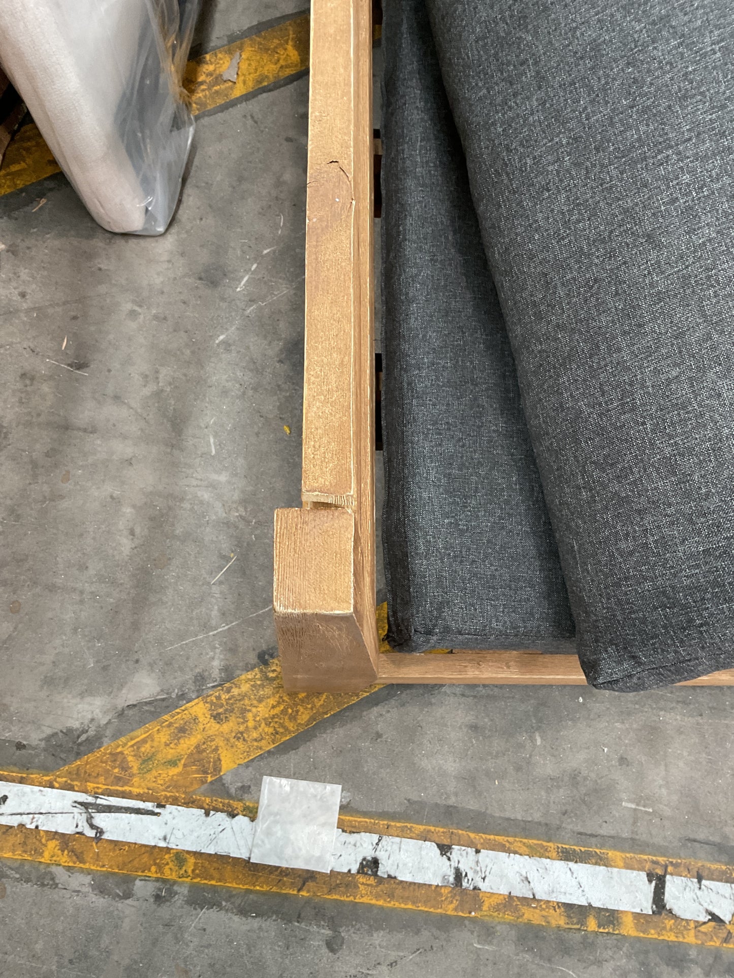 NZ CLZ20591 3 PCE CANNES S19 SOFA 3S CHARCOAL