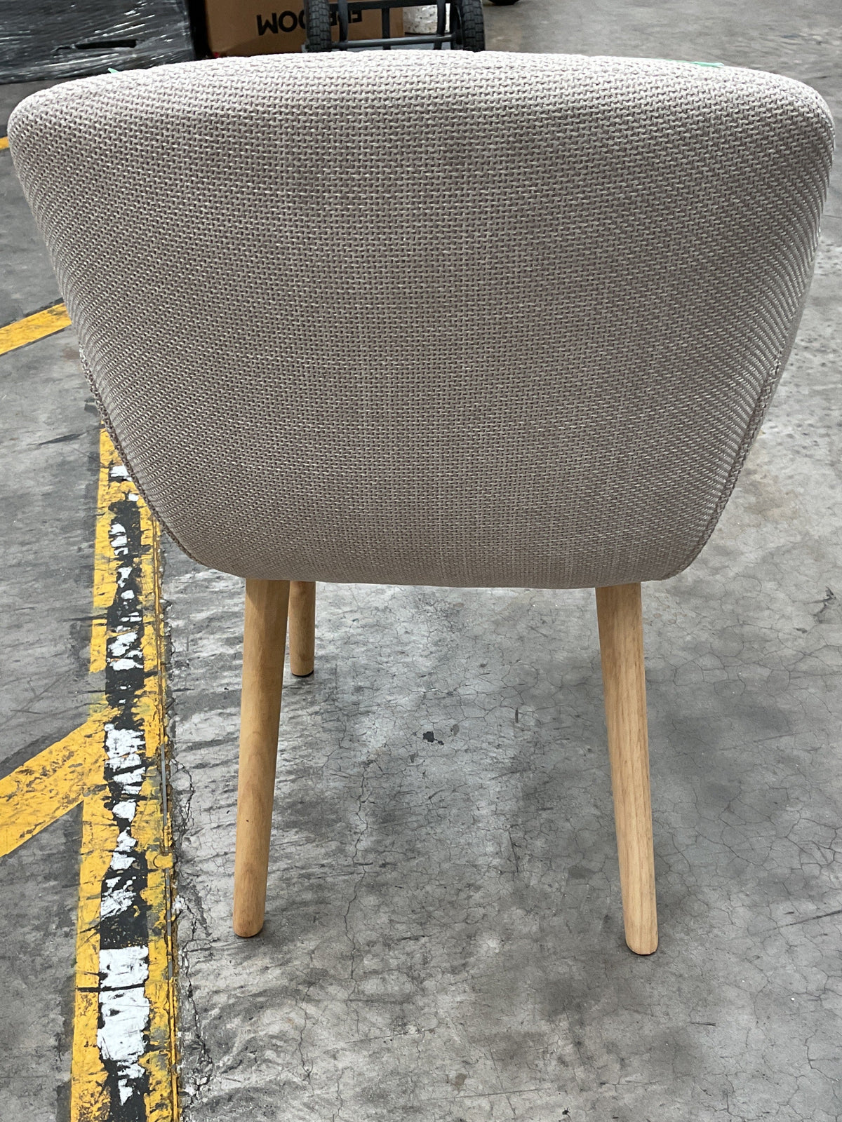 NZ CLZ20723 1 PCE PALMER CARVER DINING CHAIR BEIGE