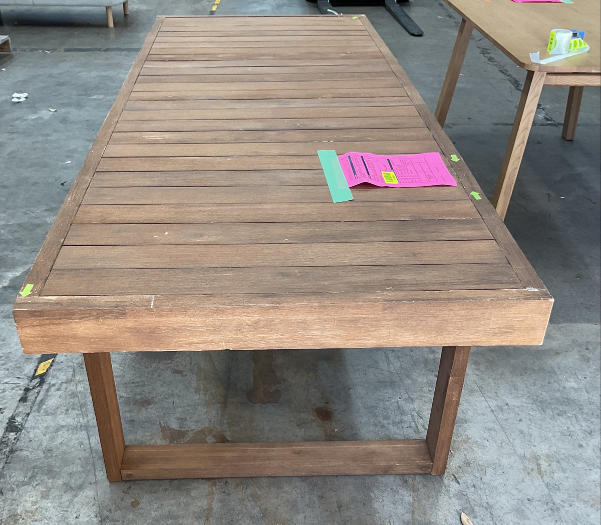 NZ CLZ20678 1 PCE CANNES DINING TABLE 267X100CM ACACIA MKII