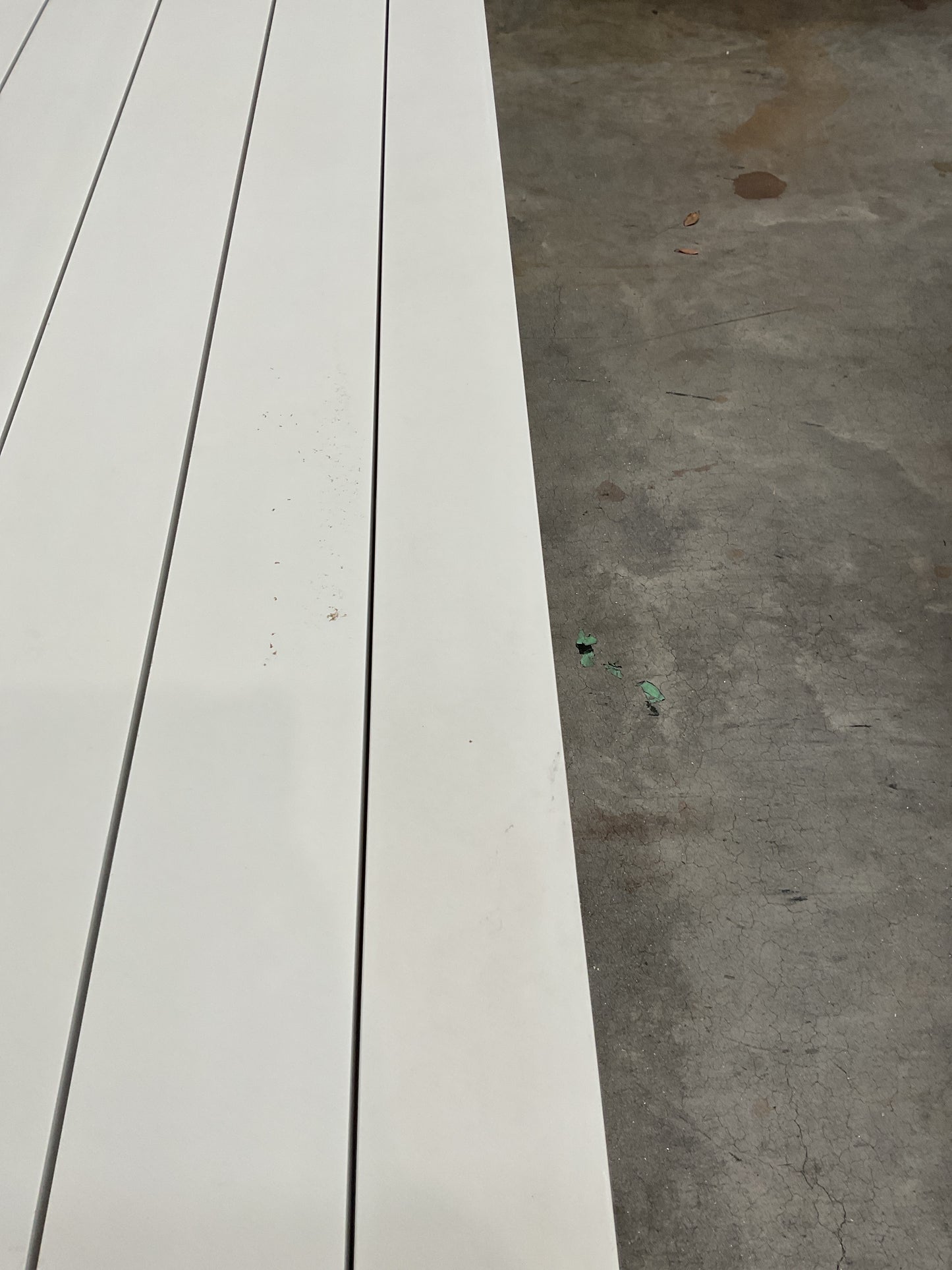 NZ CLZ20619 | 1 PCE | ATAMAN|DINING TABLE|240X111.5CM ALUMINIUM OFF WHITE
