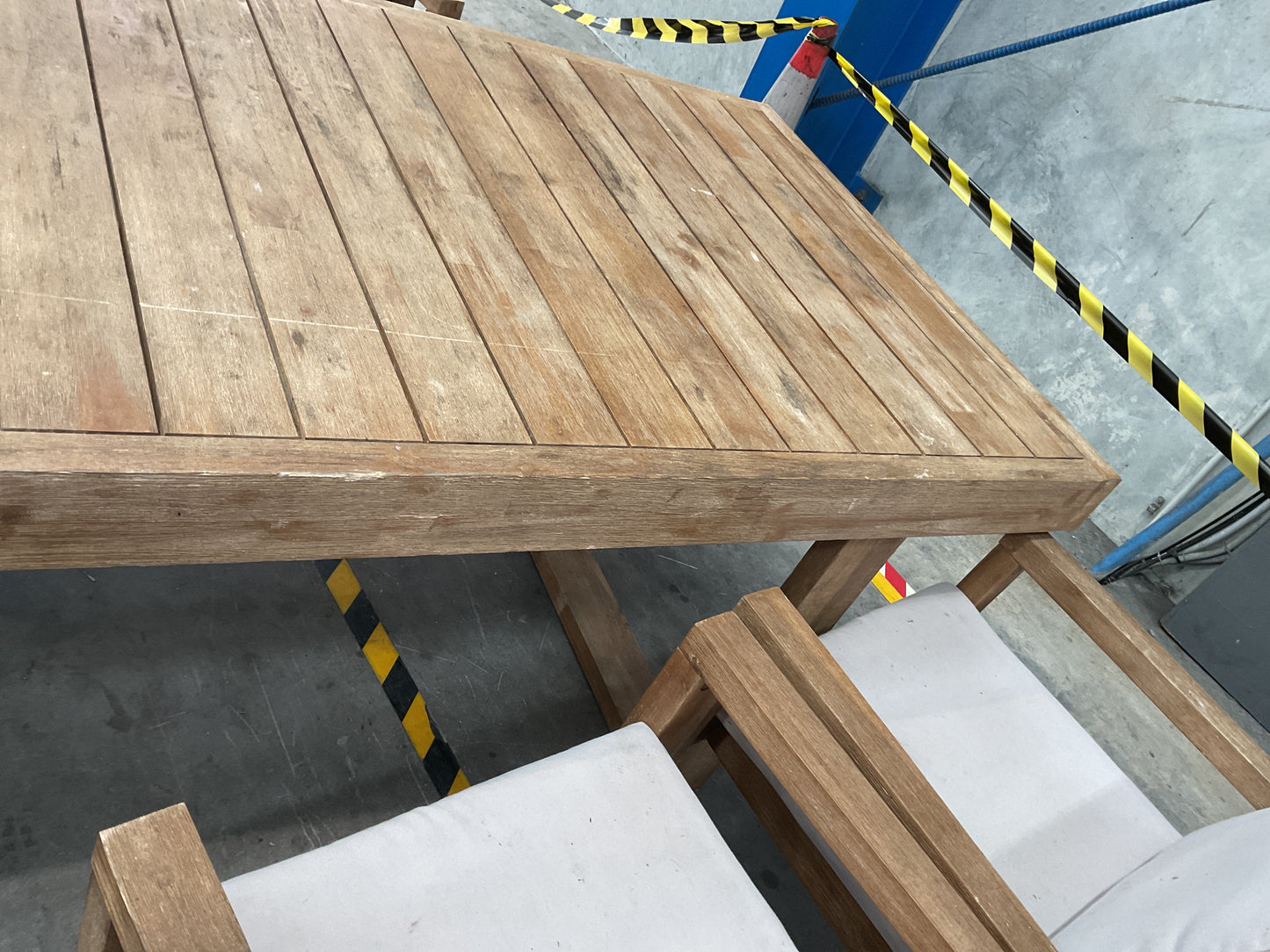 NZ CLZ20606 8 PCE CANNES S21 DINING TABLE 267X100CM MKII NATURAL