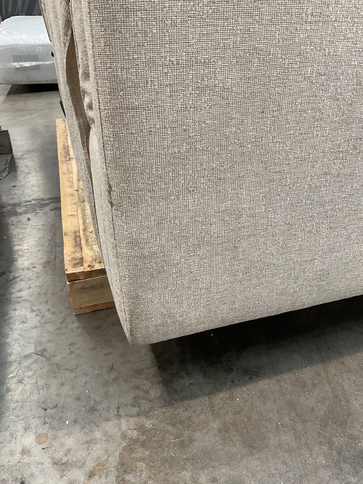 NZ CLZ20682 1 PCE SORRENTO ELECTRIC RECLINER SOFA 2S SANCY OYSTER (2 MOTION)