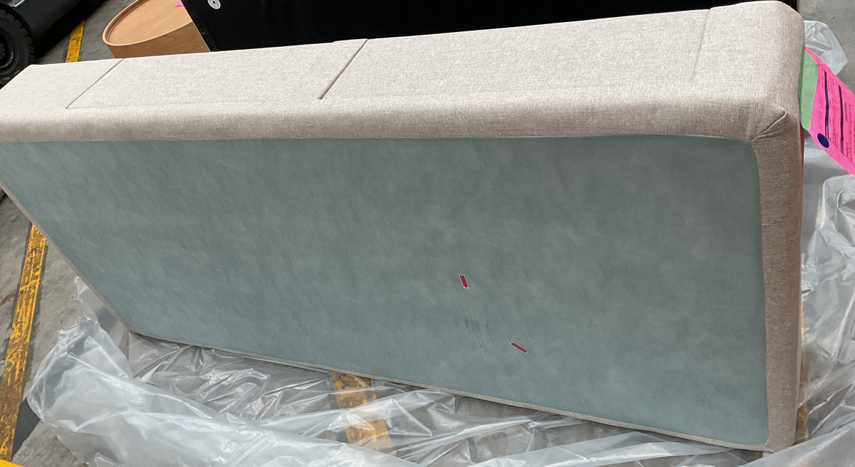 NZ CLZ20716 1 PCE FREEDOM FLOATING 2 DRAWER BASE LONG SINGLE TAUPE (RIGHT)