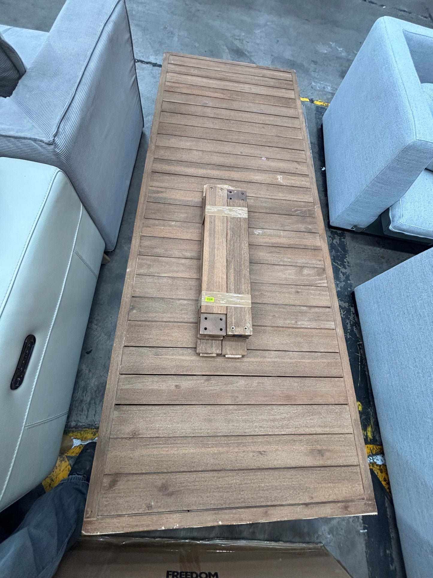 NZ CLZ20277 Cannes Dining Table 267x100cm Acacia MKII