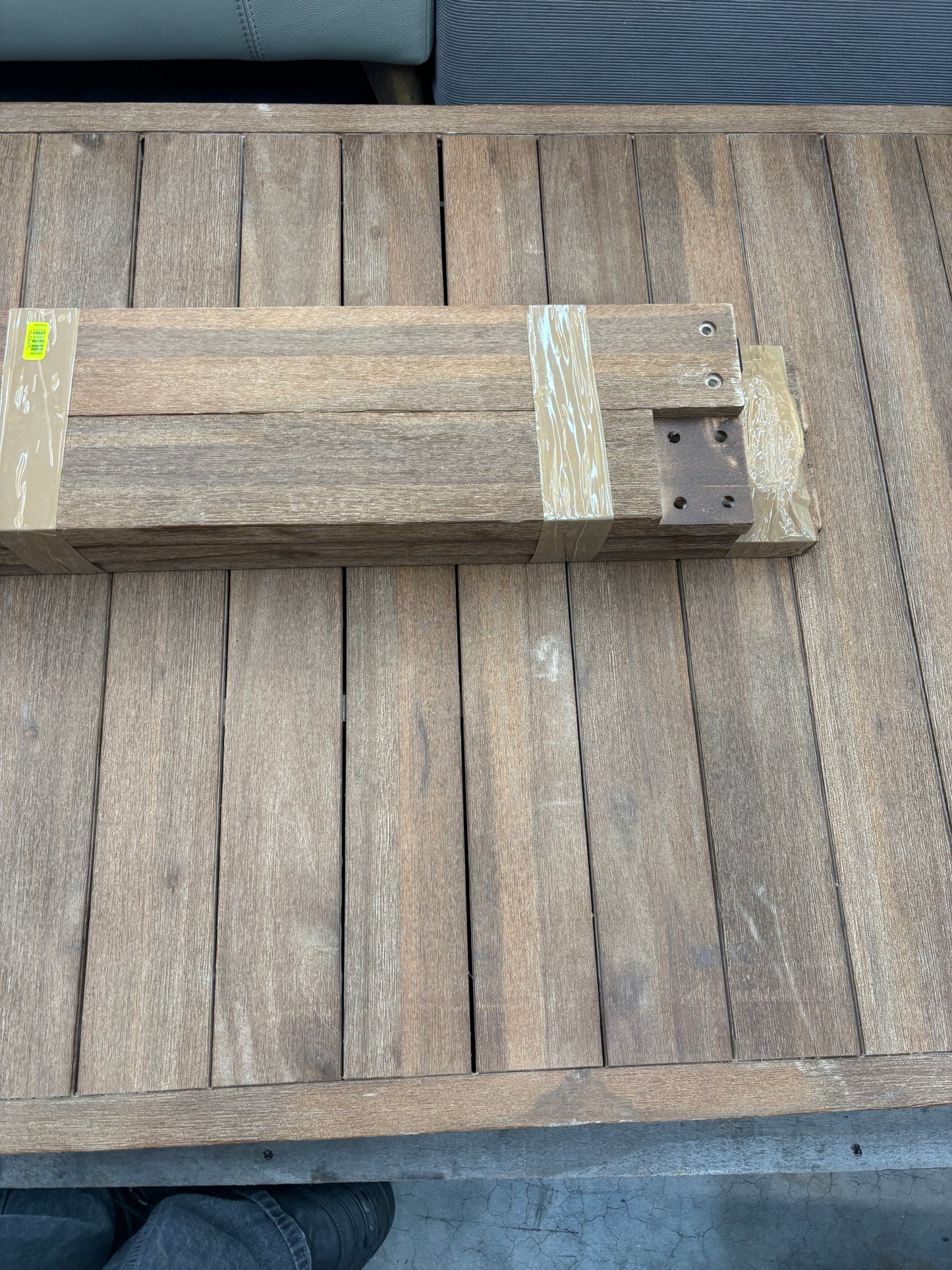 NZ CLZ20277 Cannes Dining Table 267x100cm Acacia MKII