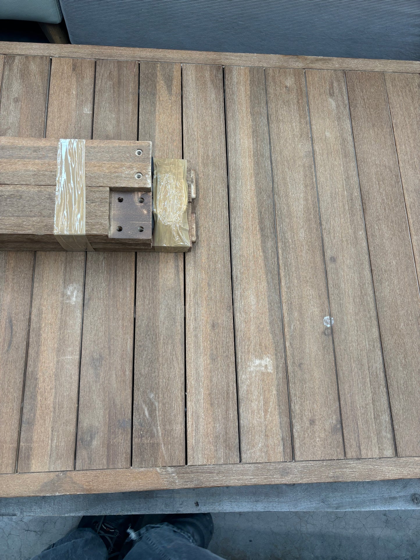 NZ CLZ20277 Cannes Dining Table 267x100cm Acacia MKII