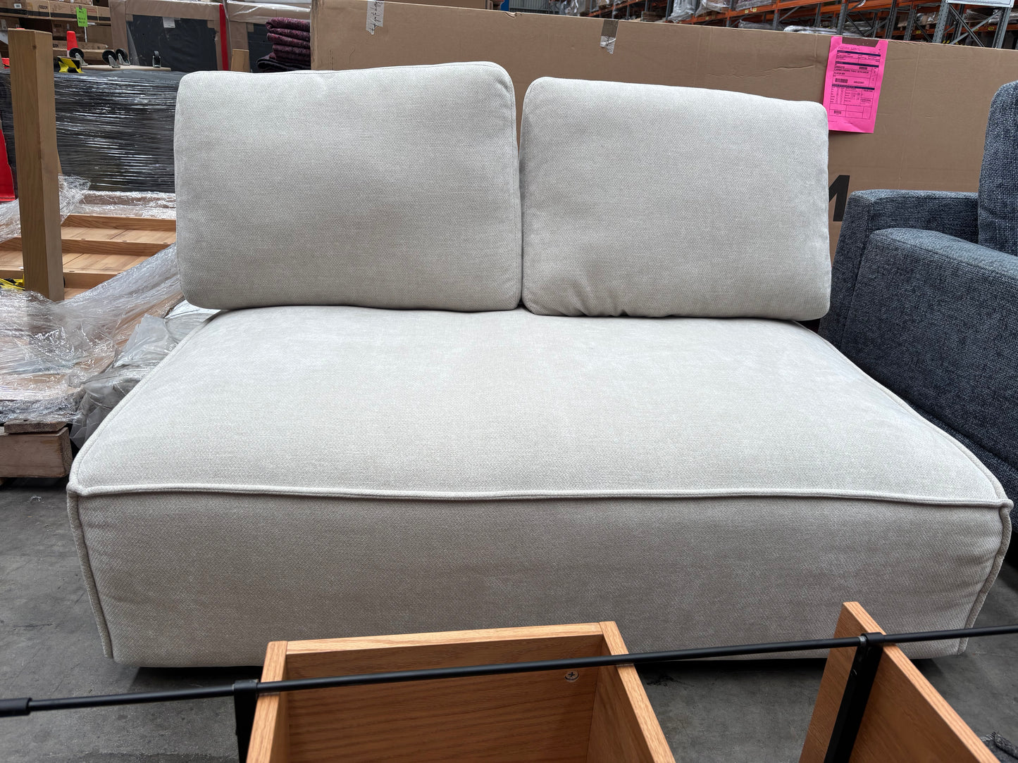 NZ CLZ20299 Apartment 02 Modular Armless 2S Glamour Natural