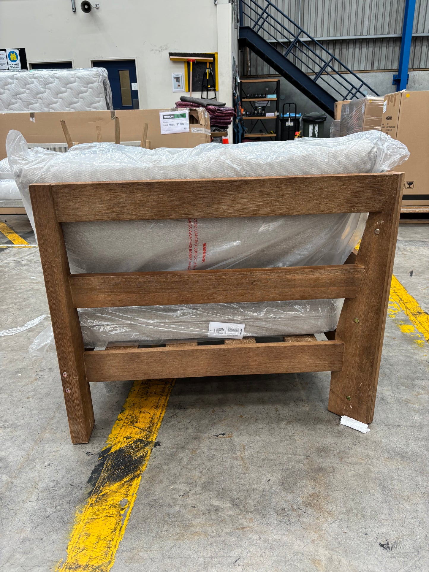 NZ PRZ20131 Cannes Outdoor Modular Corner Acacia Natural MKII