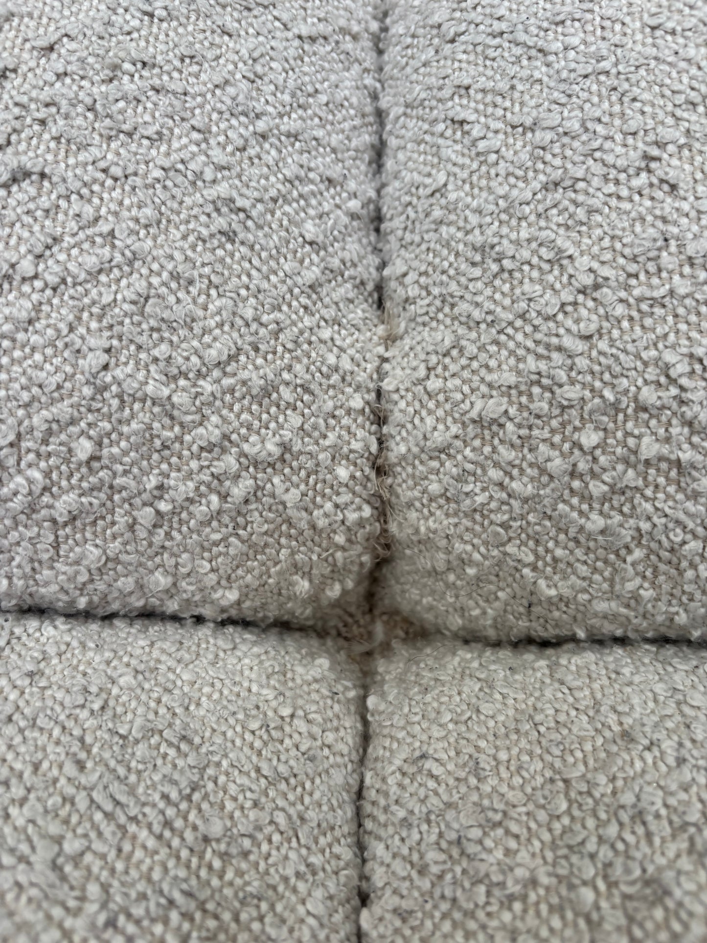 NZ CLZ20305 Aero Sofa 3S and Ottoman Jacquard Boucle Cream