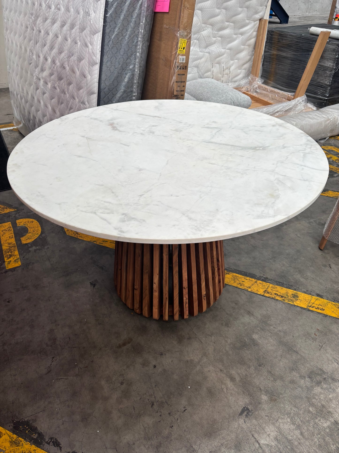 NZ CLZ20307 Nesst Dining Table Natural/Marble