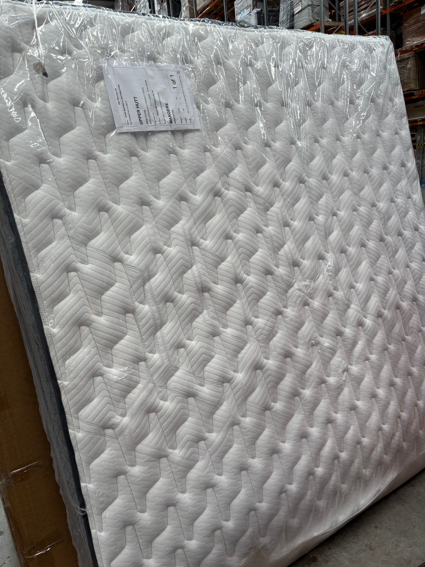 NZ PRZ20136 Cellular II Firm Mattress NZ Super King by AH Beard Domino