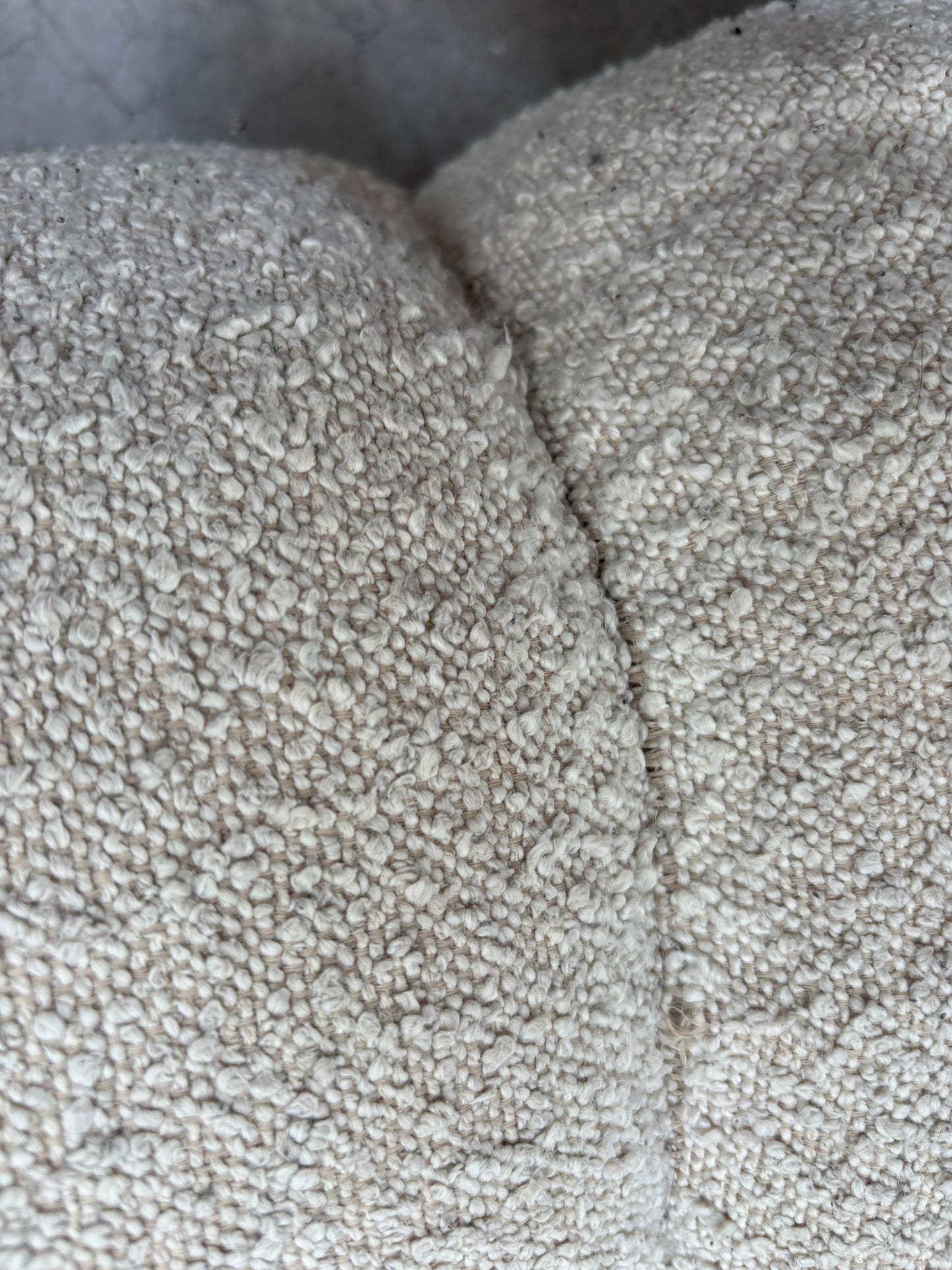 NZ CLZ20309 Aero Sofa 3S & Ottoman Jacquard Boucle Cream