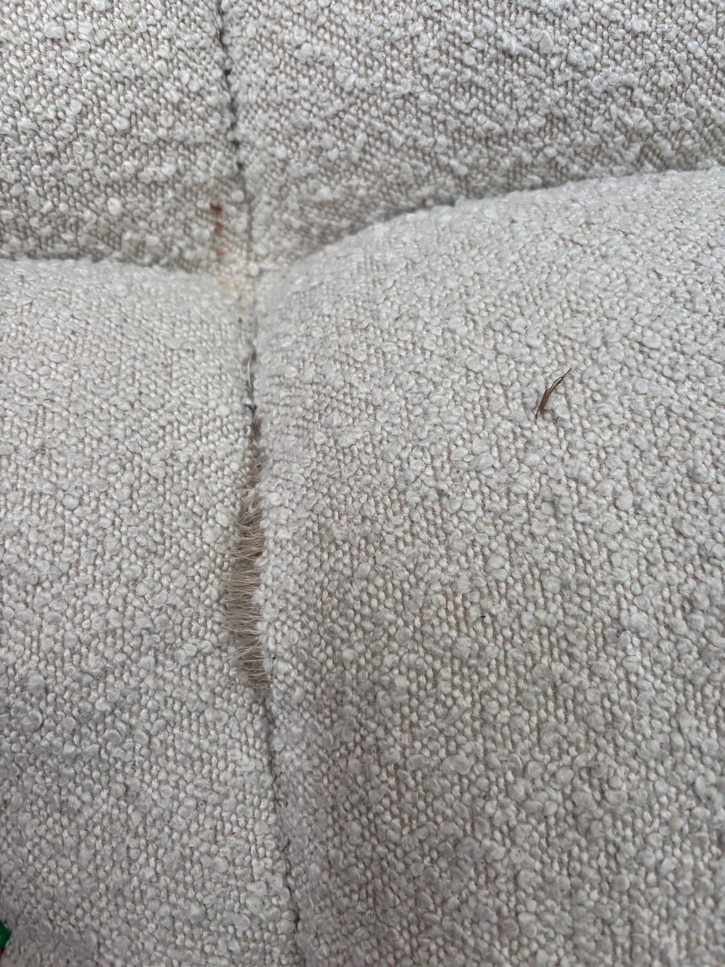 NZ CLZ20331 Aero Sofa 3S Jacquard Boucle Cream