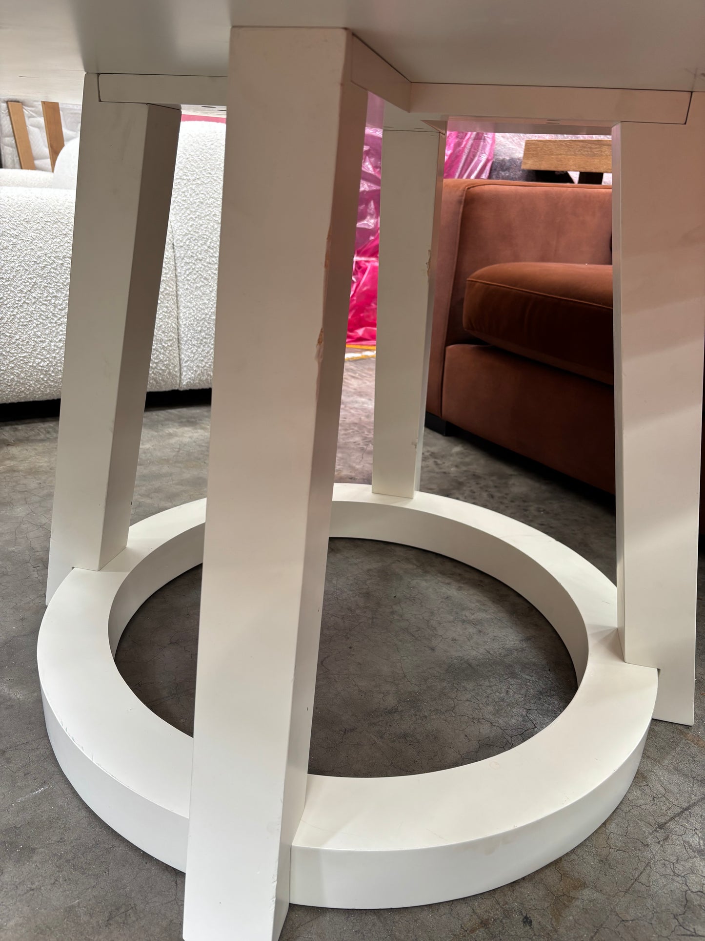 NZ CLZ20336 Roundhouse MK II Dining Table 150cm Dia White