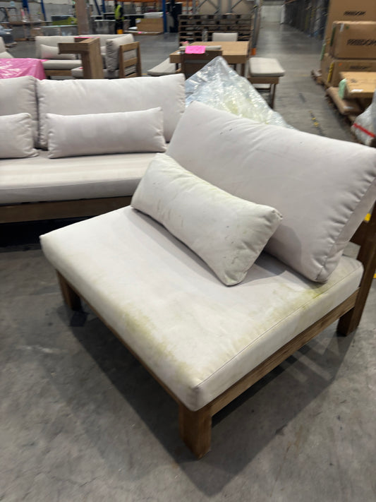 NZ CLZ20126 Cannes 2pc Natural Set