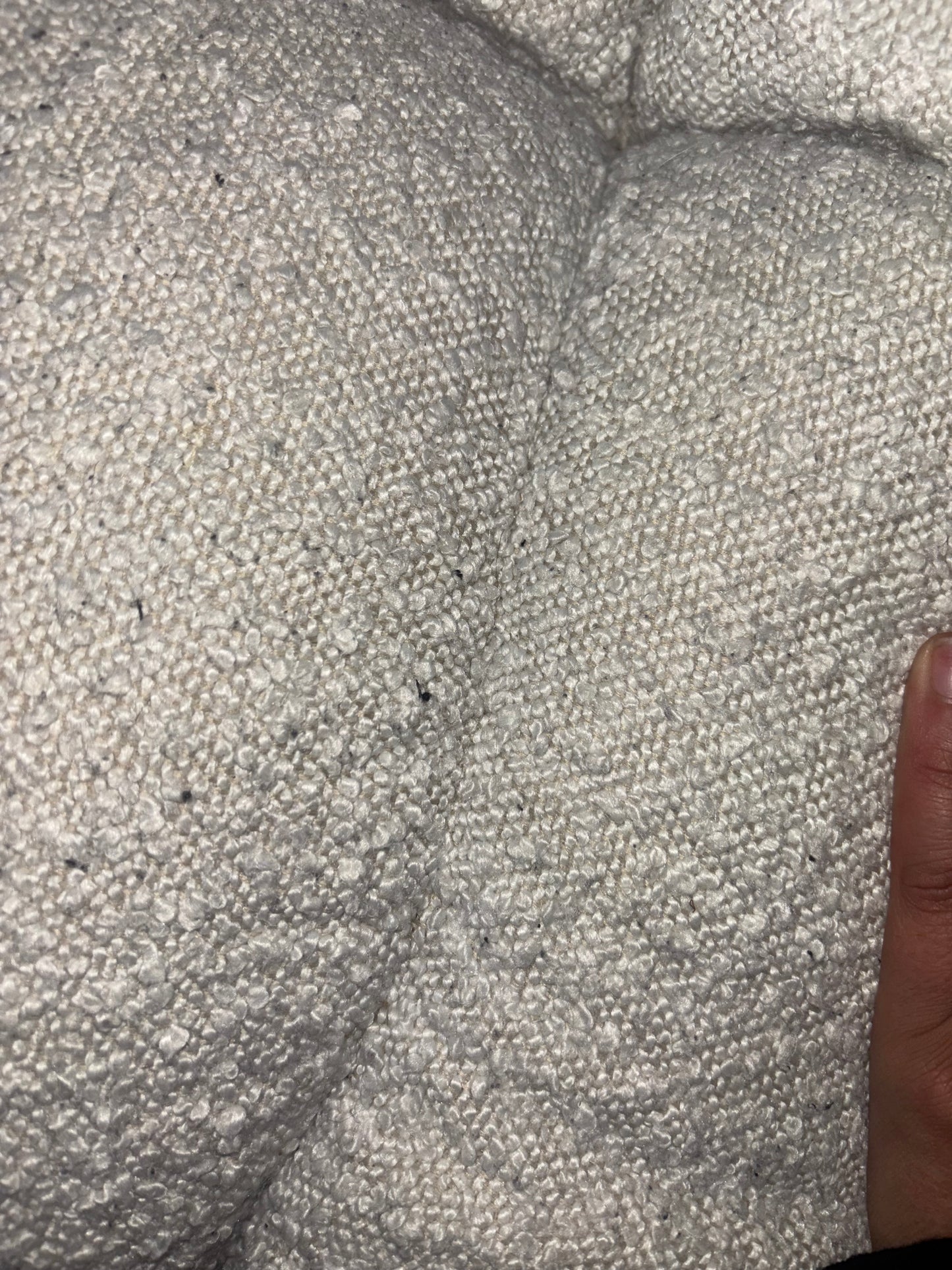 NZ CLZ20109 Aero Armchair Jacquard Boucle Cream