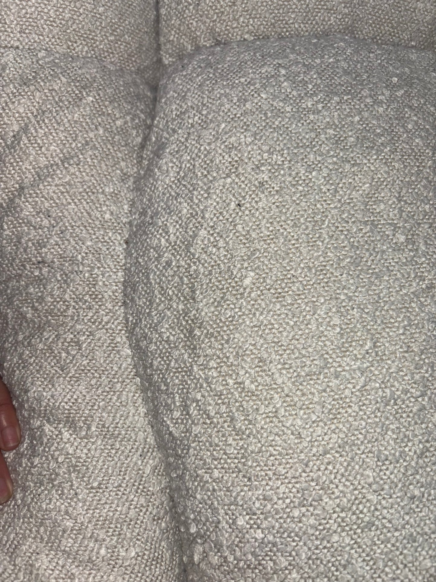 NZ CLZ20109 Aero Armchair Jacquard Boucle Cream