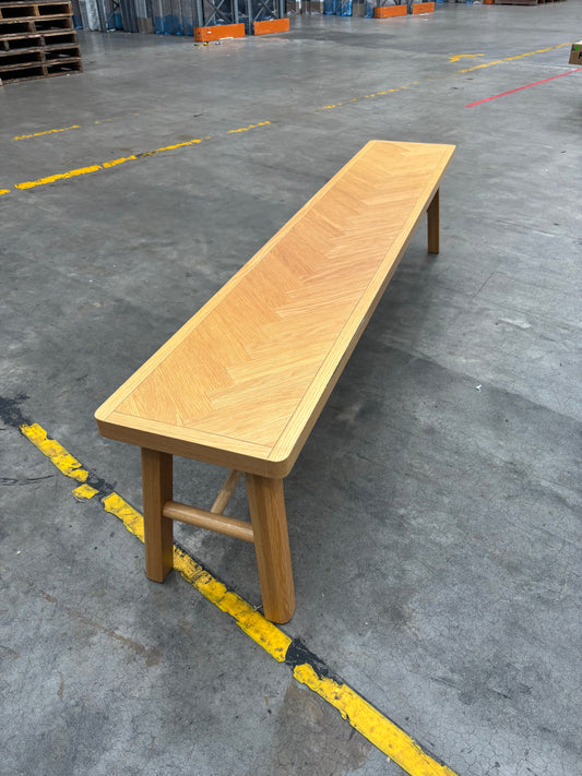 NZ CLZ20094 Tilda Dining Bench 200x45cm Natural