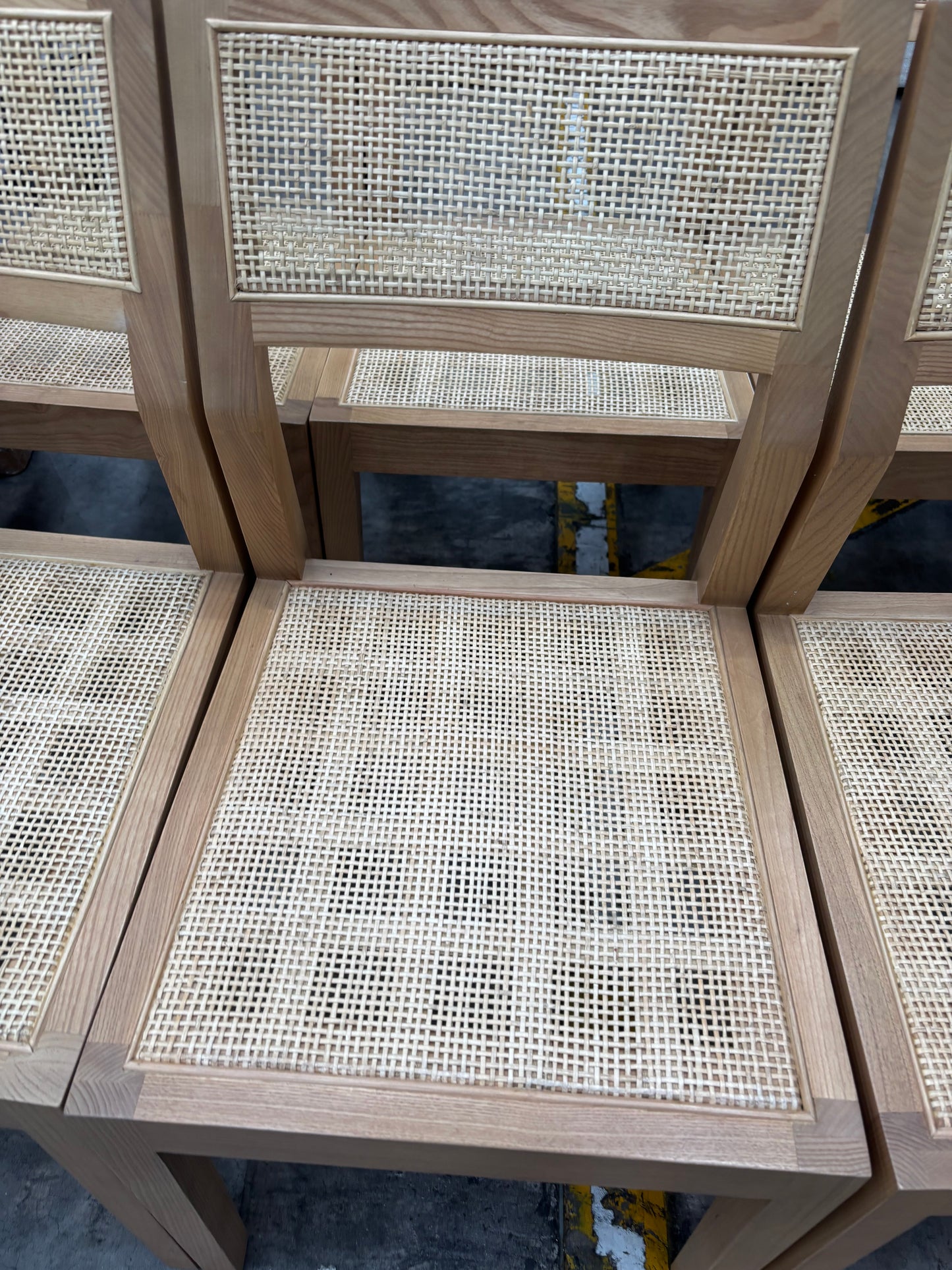 NZ CLZ20118 Bangalow Dining Chair Rattan Natural