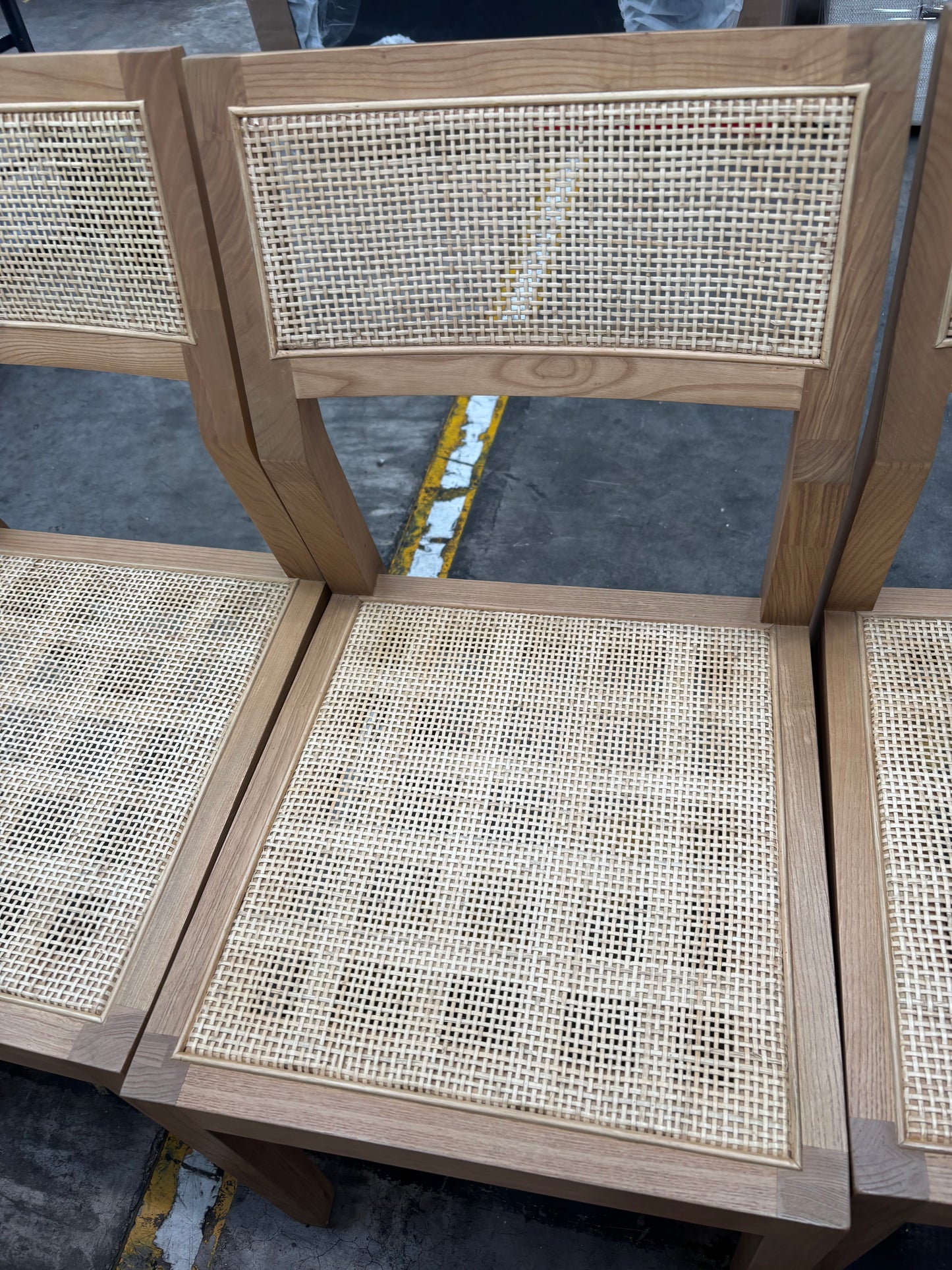 NZ CLZ20118 Bangalow Dining Chair Rattan Natural