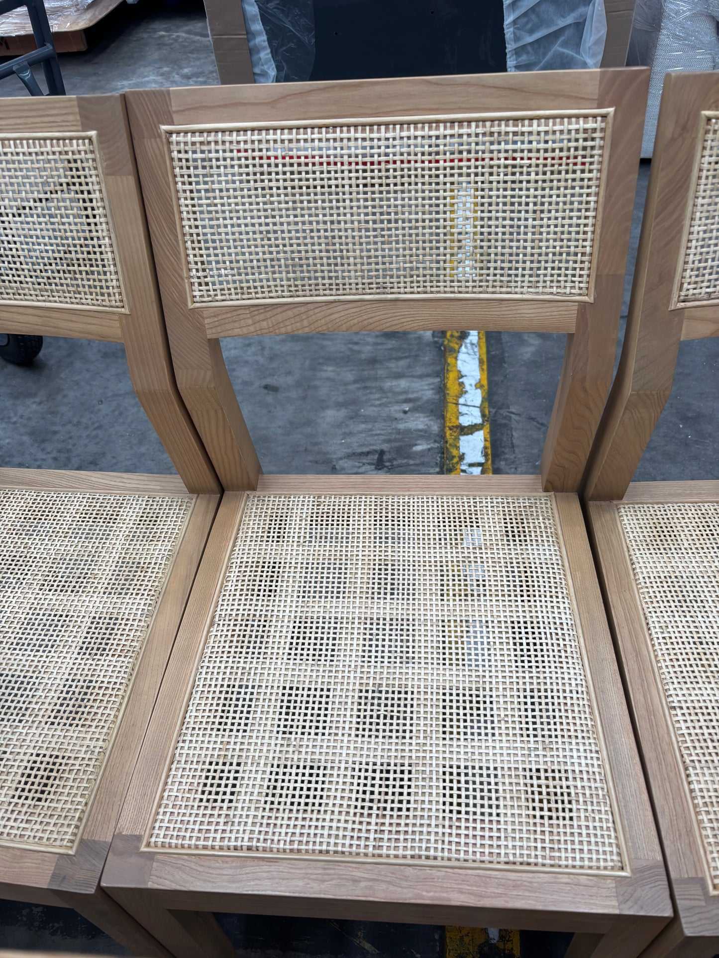 NZ CLZ20118 Bangalow Dining Chair Rattan Natural