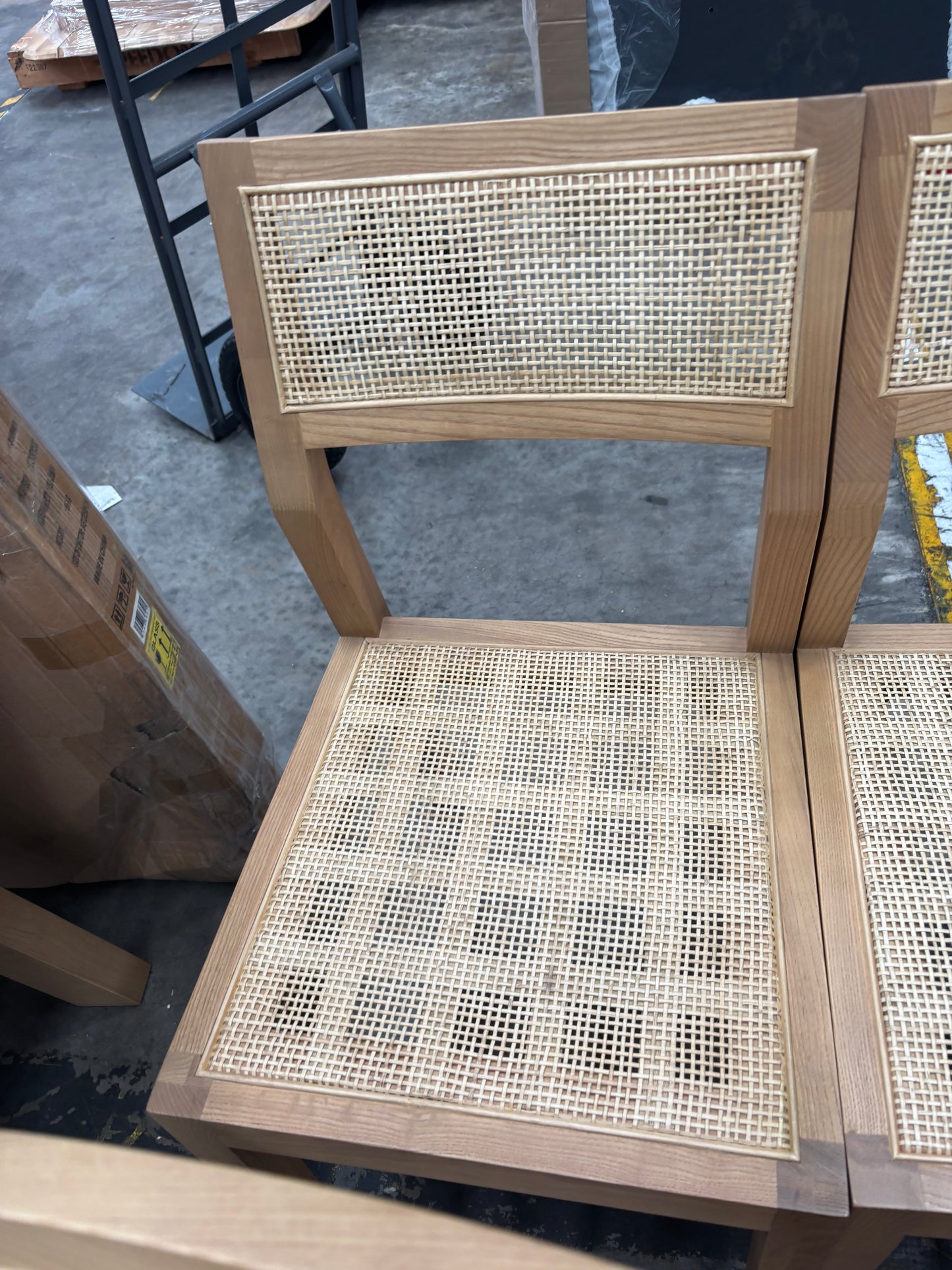 NZ CLZ20118 Bangalow Dining Chair Rattan Natural