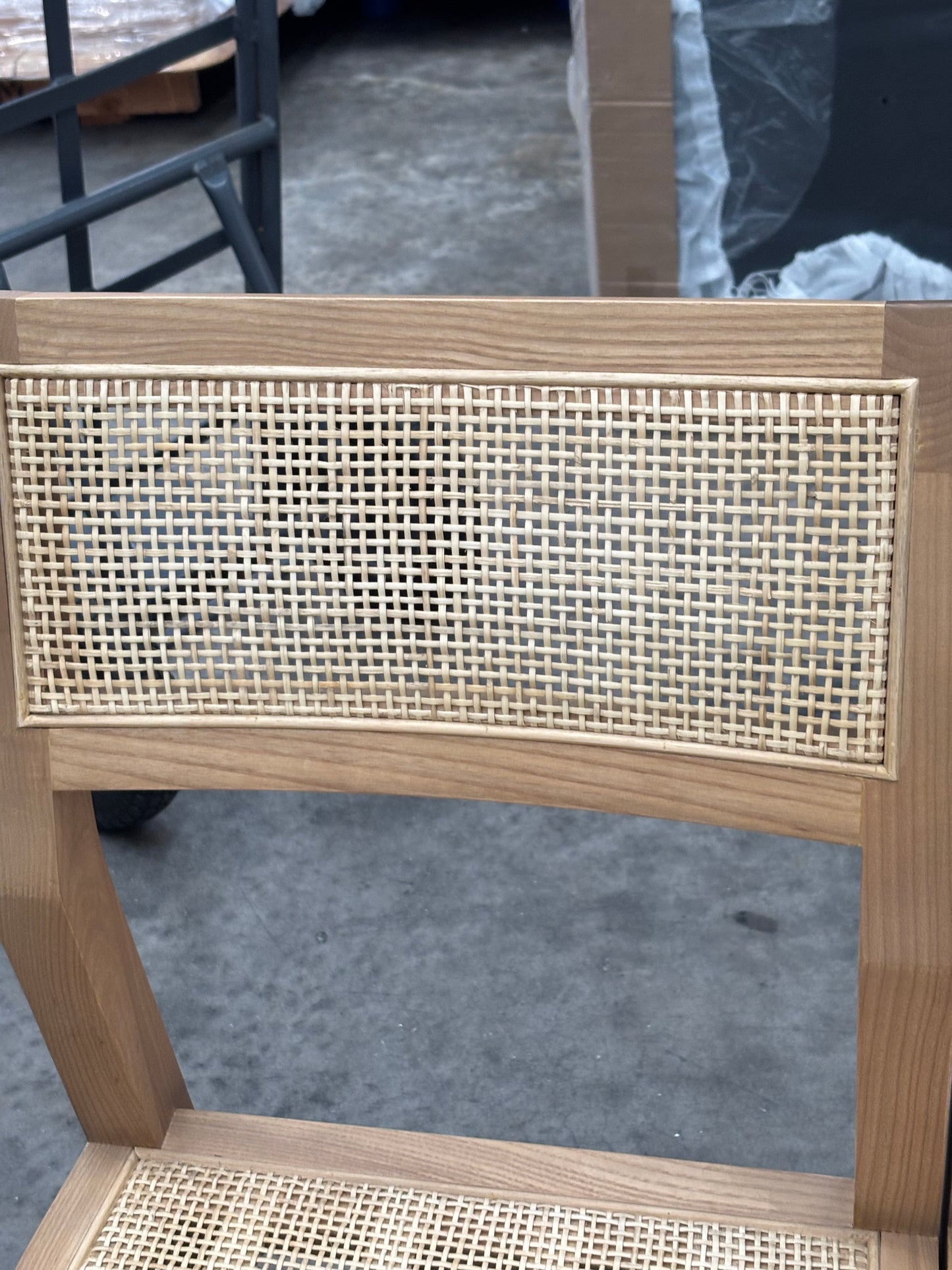 NZ CLZ20118 Bangalow Dining Chair Rattan Natural