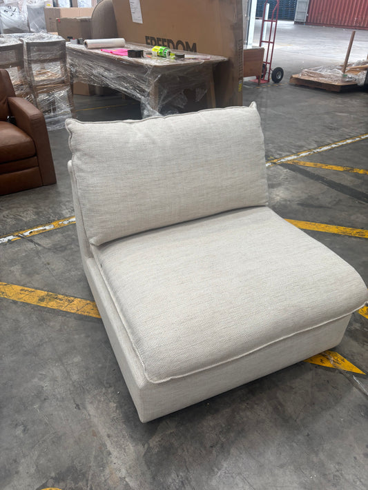 NZ CLZ20119 Sorrento Modular Armless 1.5S Alpha Natural