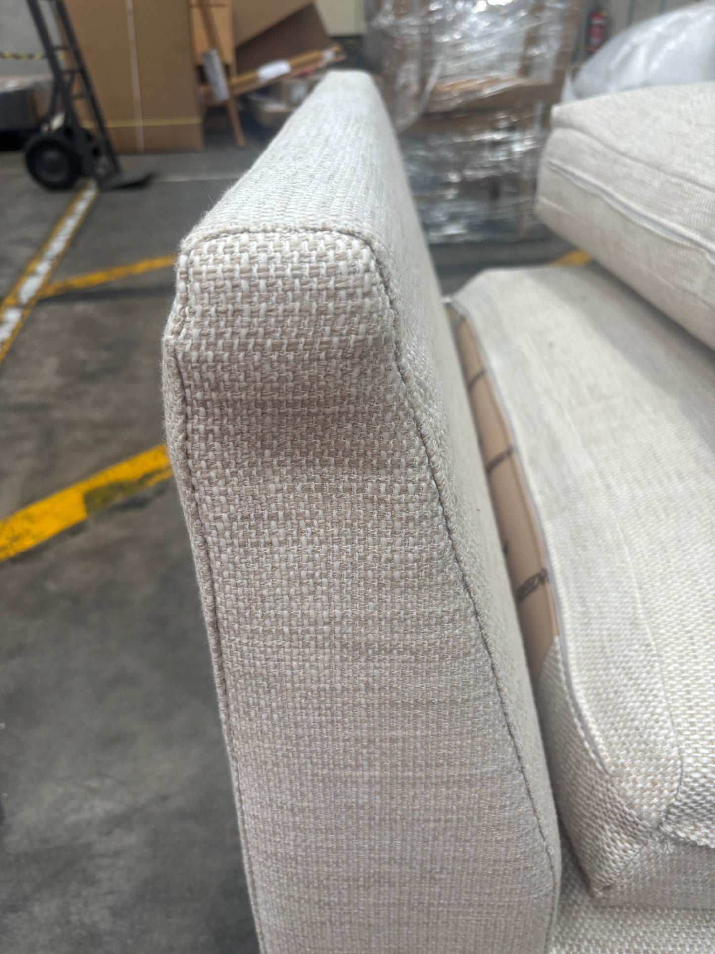 NZ CLZ20119 Sorrento Modular Armless 1.5S Alpha Natural