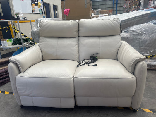 NZ PRZ20047 Dexter Electronic Recliner Sofa 2S Lucia Frost (2 Motion)