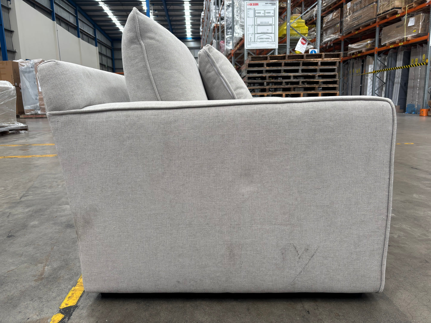 NZ PRZ20050 Addison 4pc Sofa Set Helio Oyster