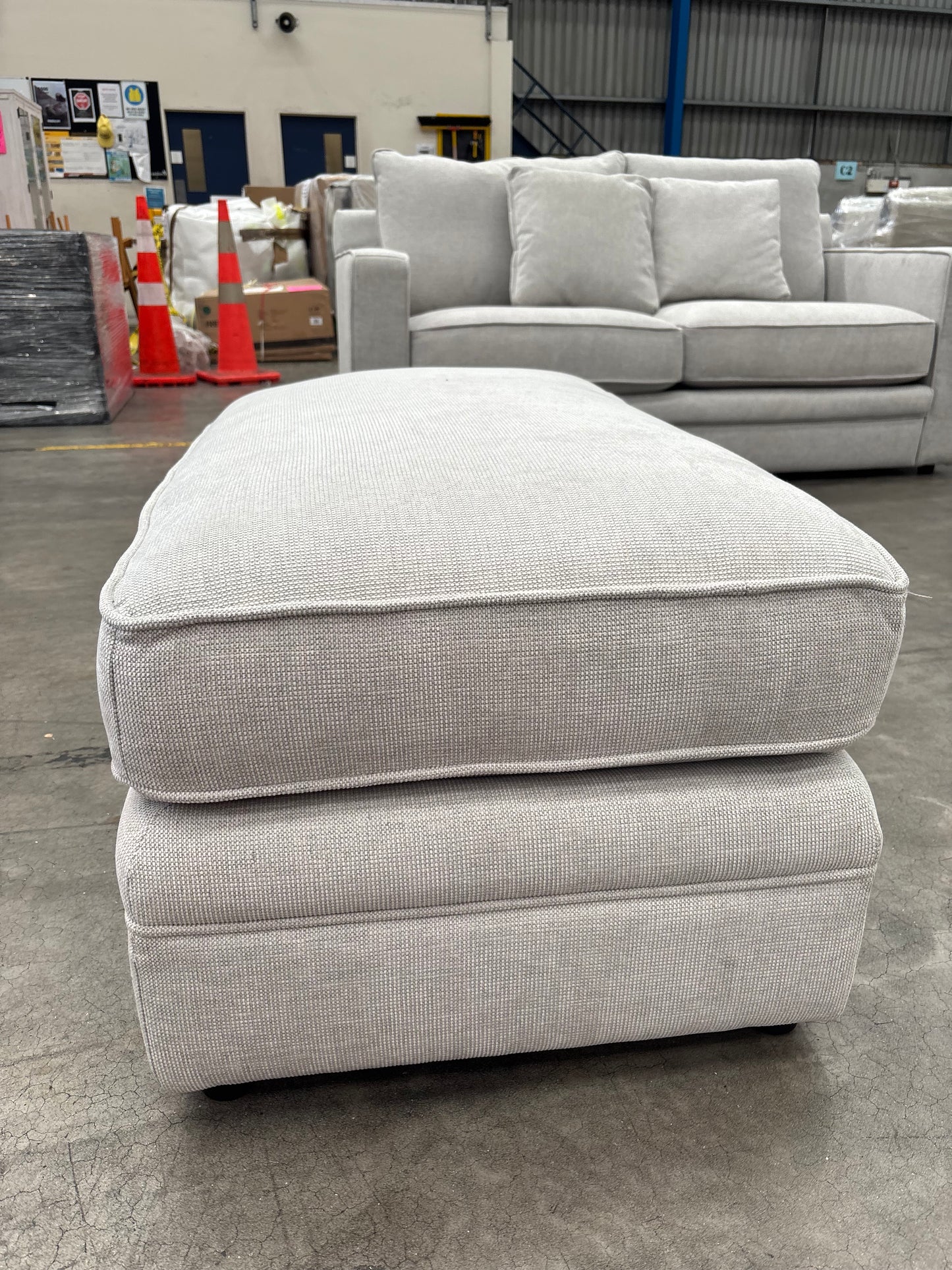 NZ PRZ20050 Addison 4pc Sofa Set Helio Oyster