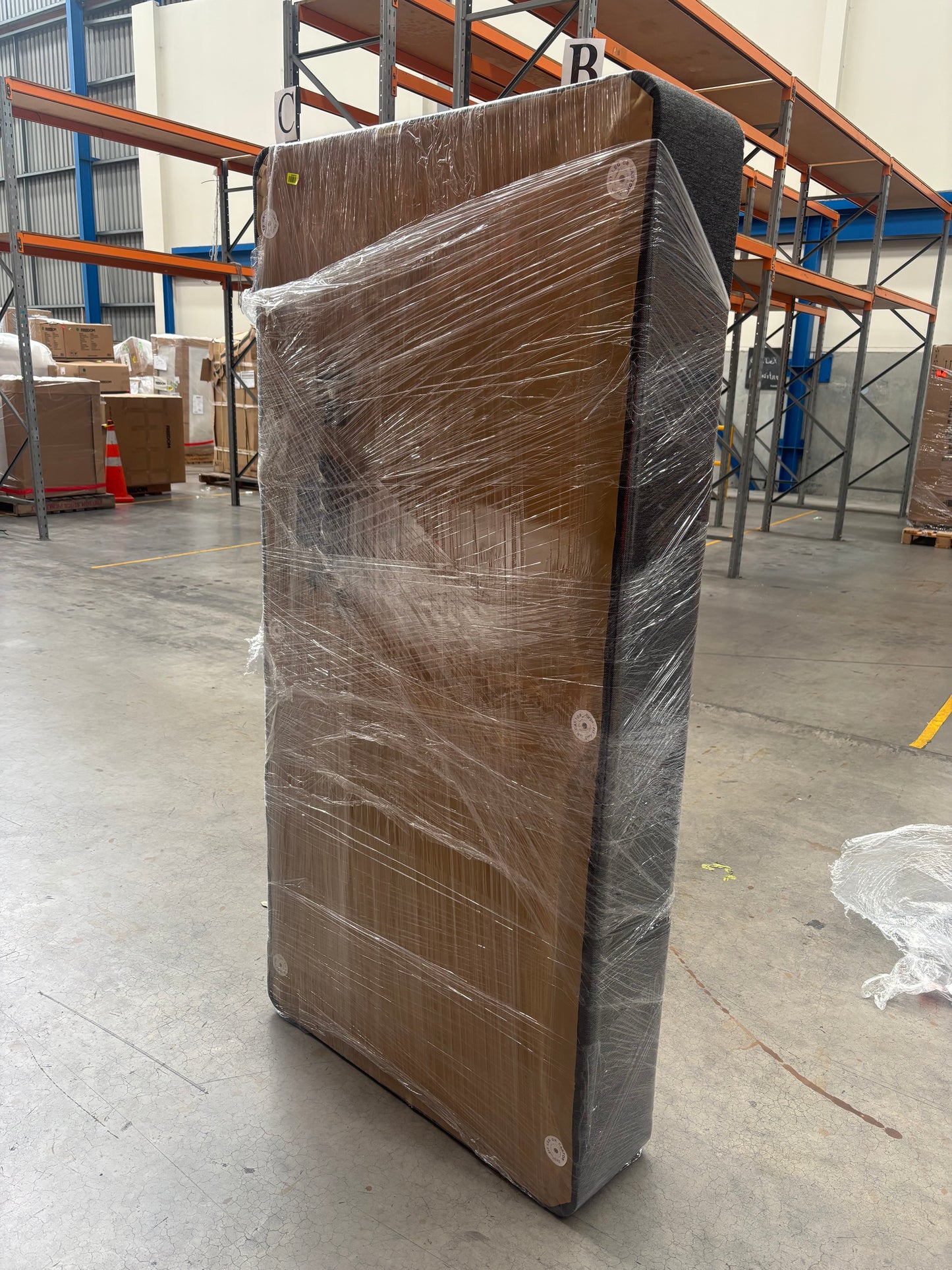 NZ CLZ20122 Domino Bed Base Single Platform Standard Carbon