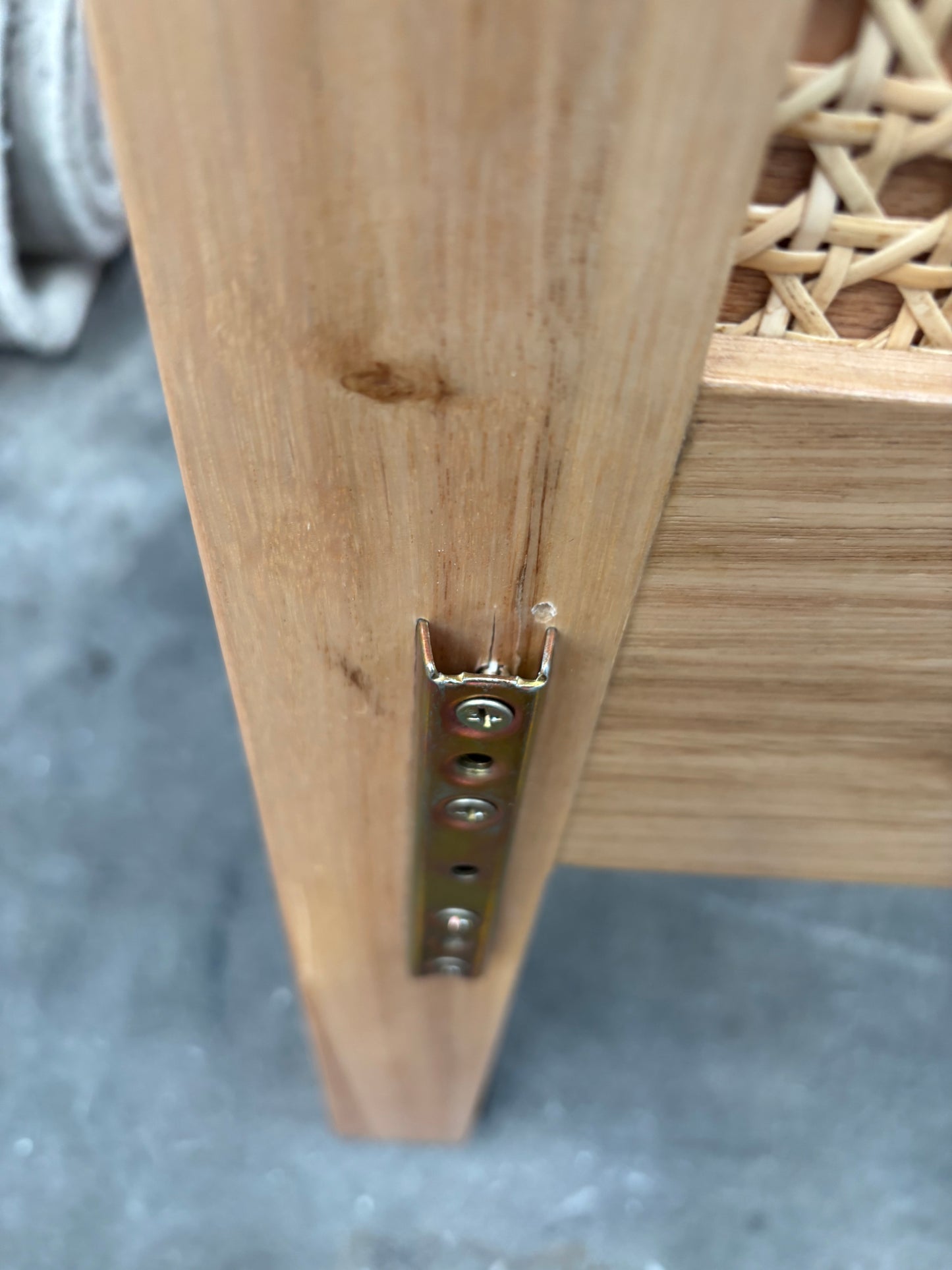 NZ CLZ20152 Klara Bed King Natural 3pc Set