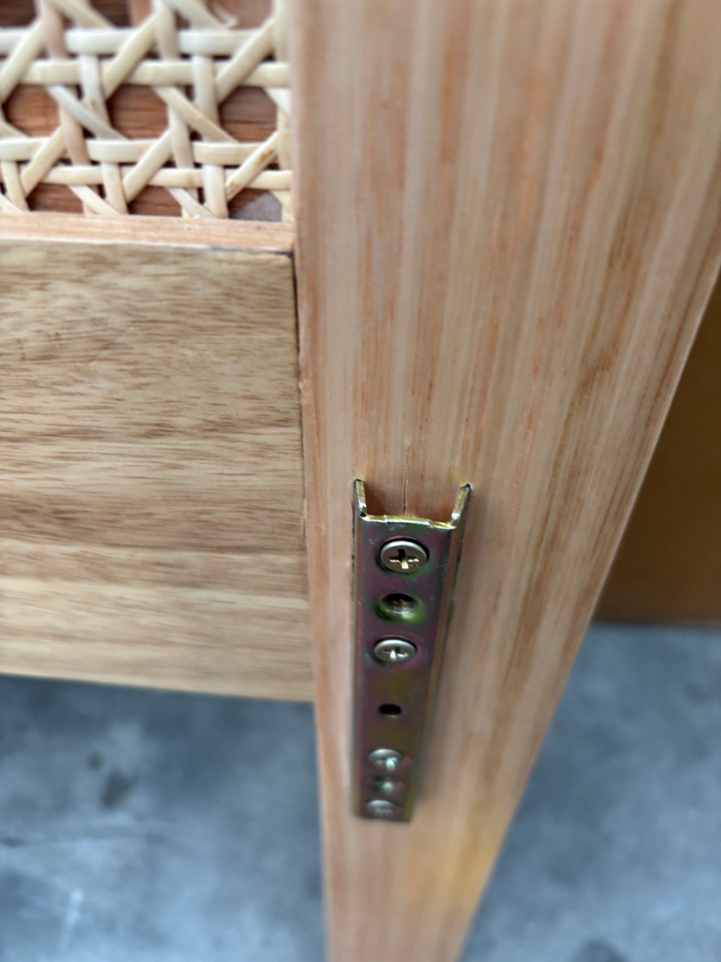 NZ CLZ20152 Klara Bed King Natural 3pc Set