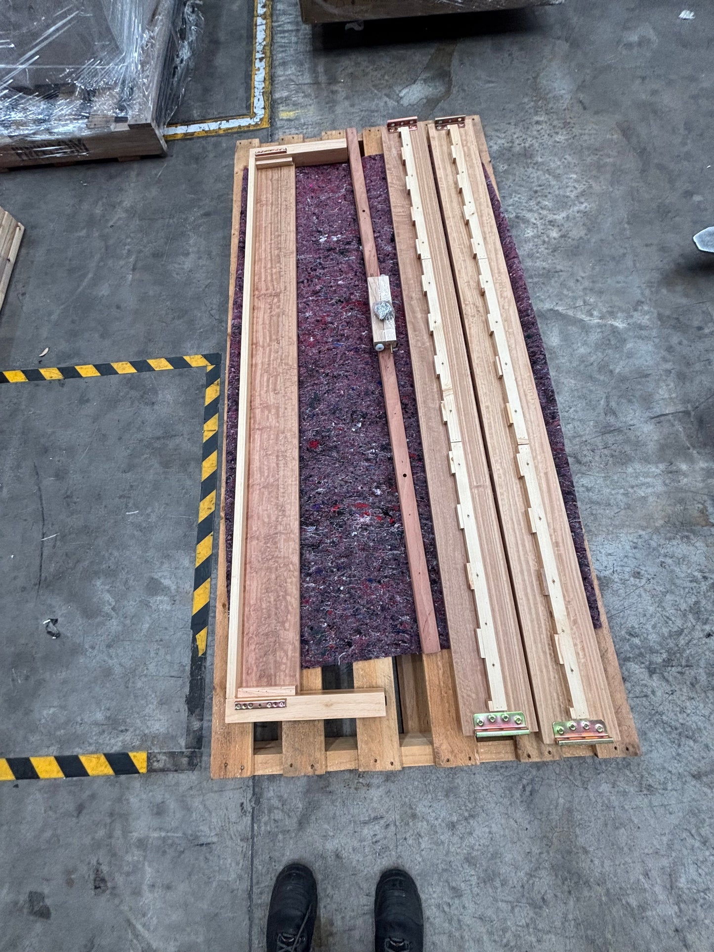 NZ CLZ20152 Klara Bed King Natural 3pc Set