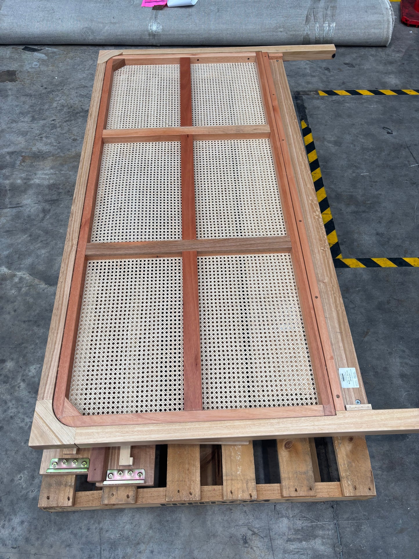 NZ CLZ20152 Klara Bed King Natural 3pc Set