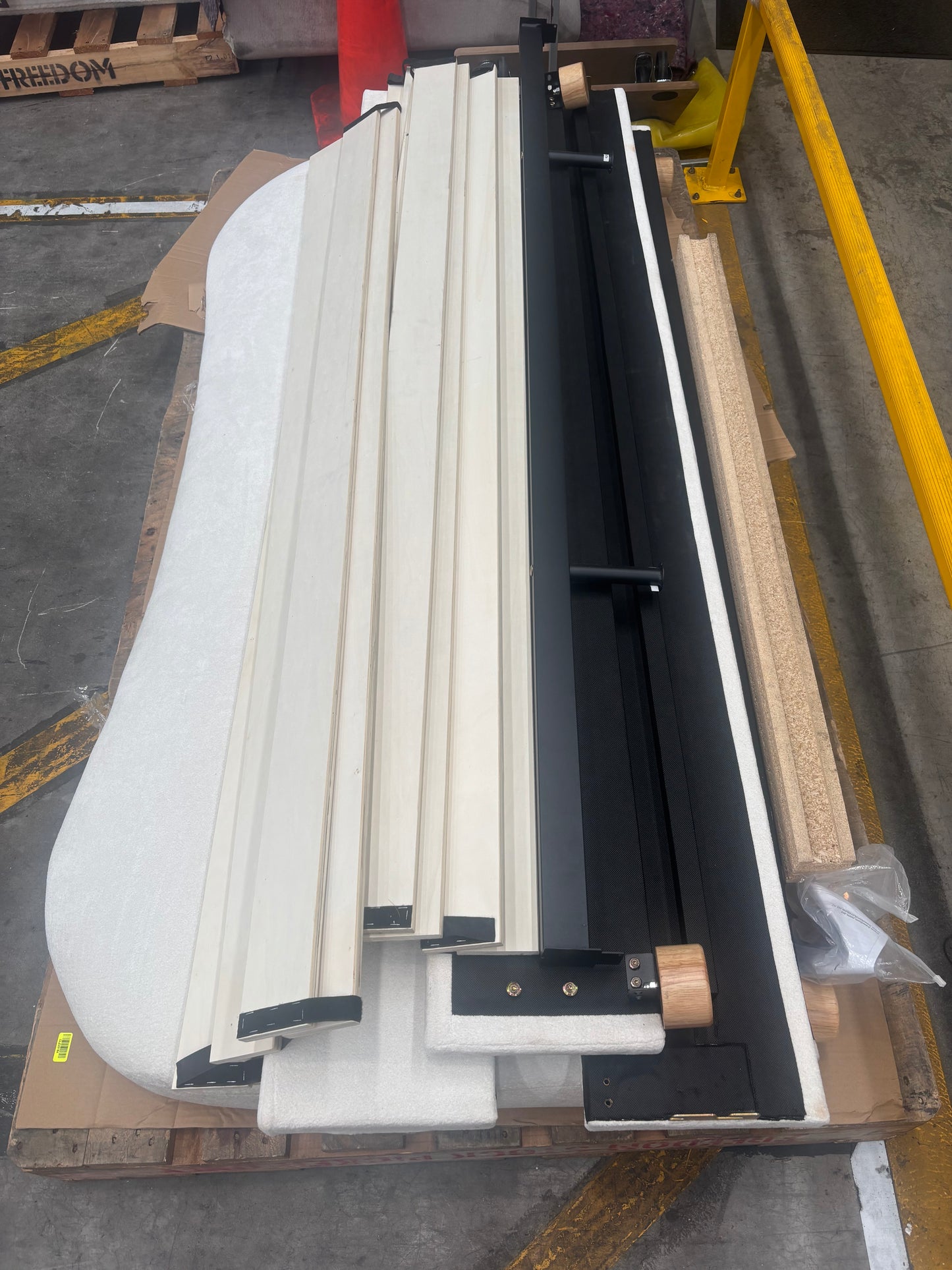 NZ CLZ20154 Mila Bed King Ivory Set