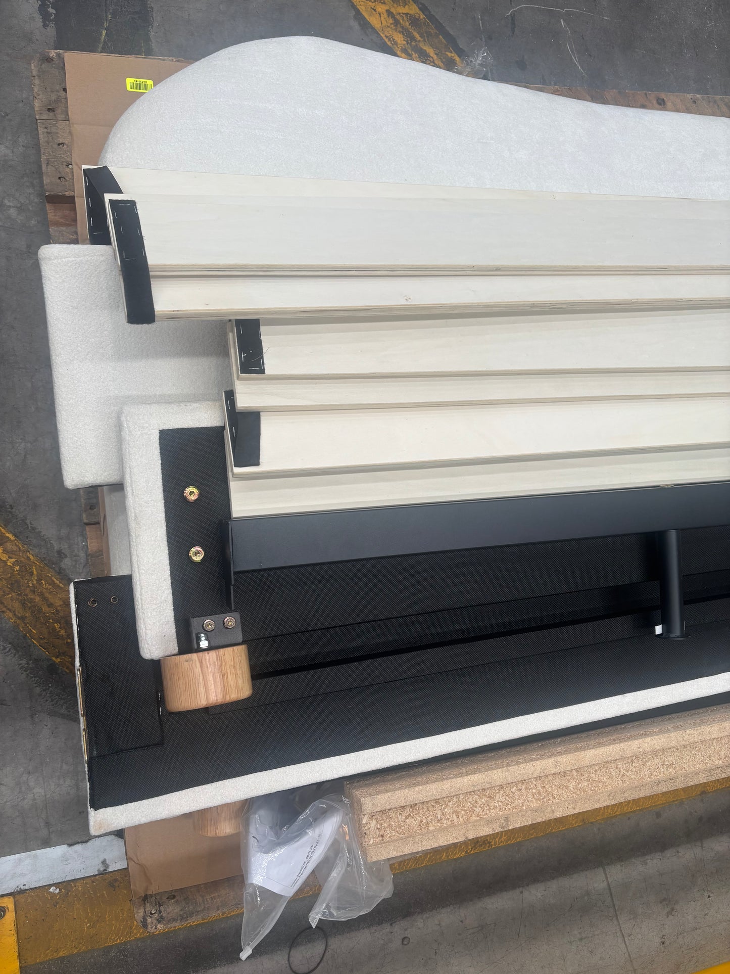 NZ CLZ20154 Mila Bed King Ivory Set